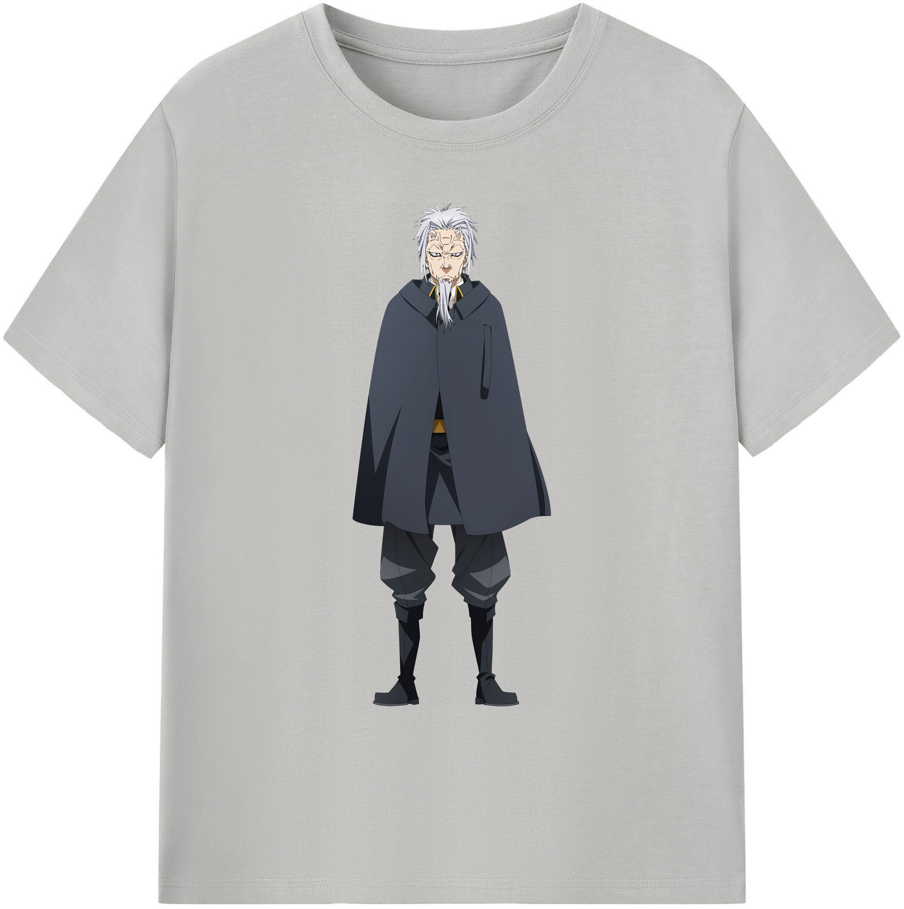 （画像用） 転スラ Regarding Reincarnated to Slime 綿100％ メンズ半袖Tシャツ｜肌触りやわらか＆通気性