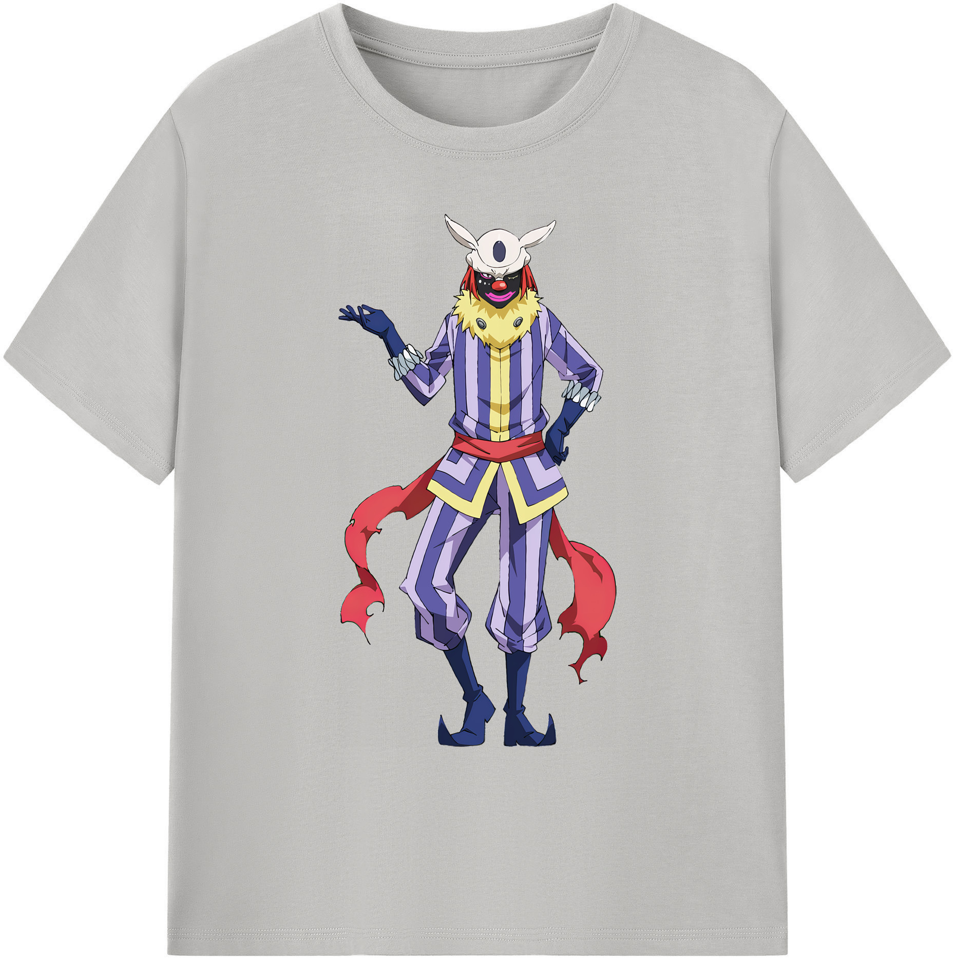 （画像用） 転スラ Regarding Reincarnated to Slime 綿100％ メンズ半袖Tシャツ｜肌触りやわらか＆通気性