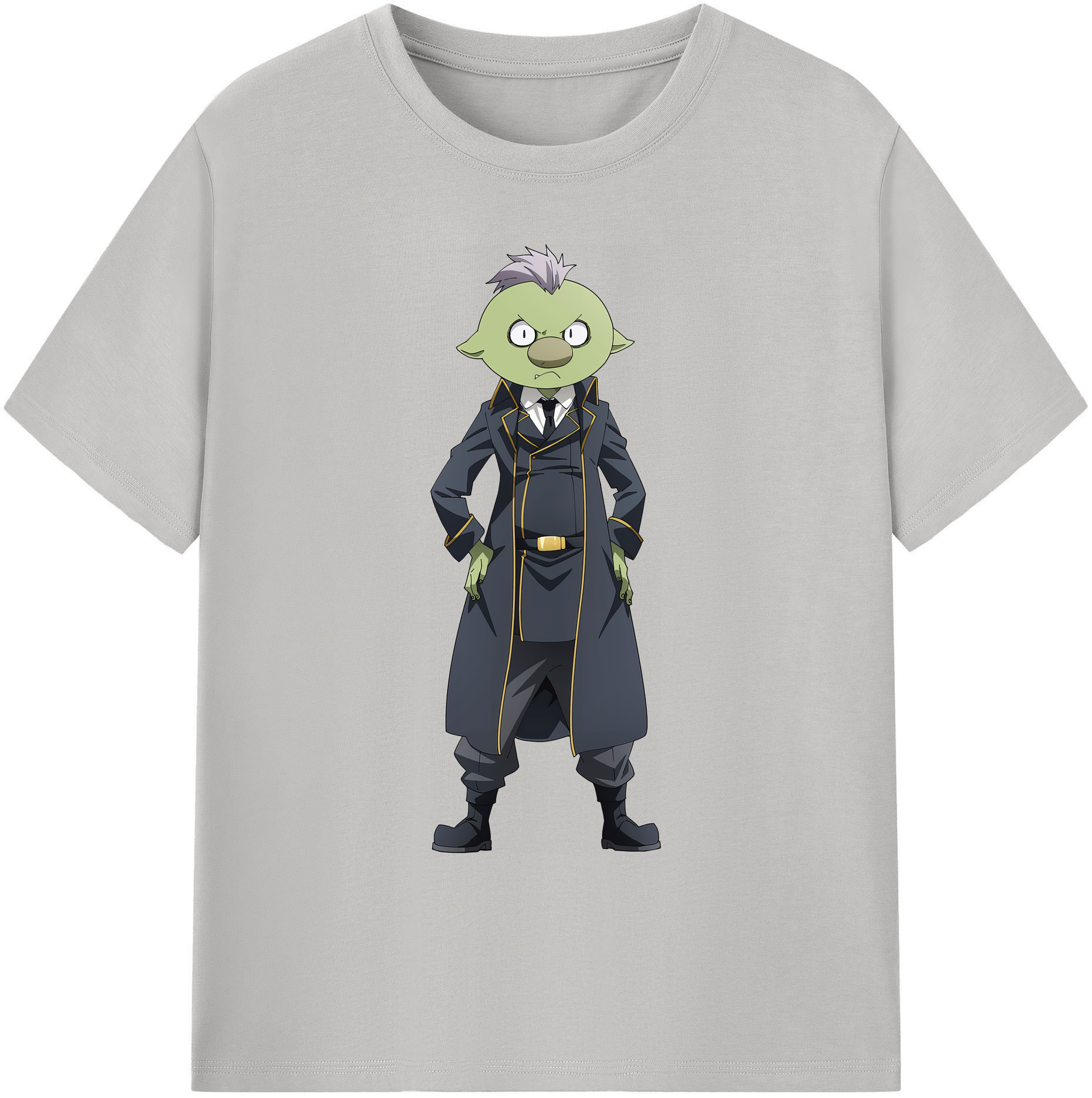 （画像用） 転スラ Regarding Reincarnated to Slime 綿100％ メンズ半袖Tシャツ｜肌触りやわらか＆通気性