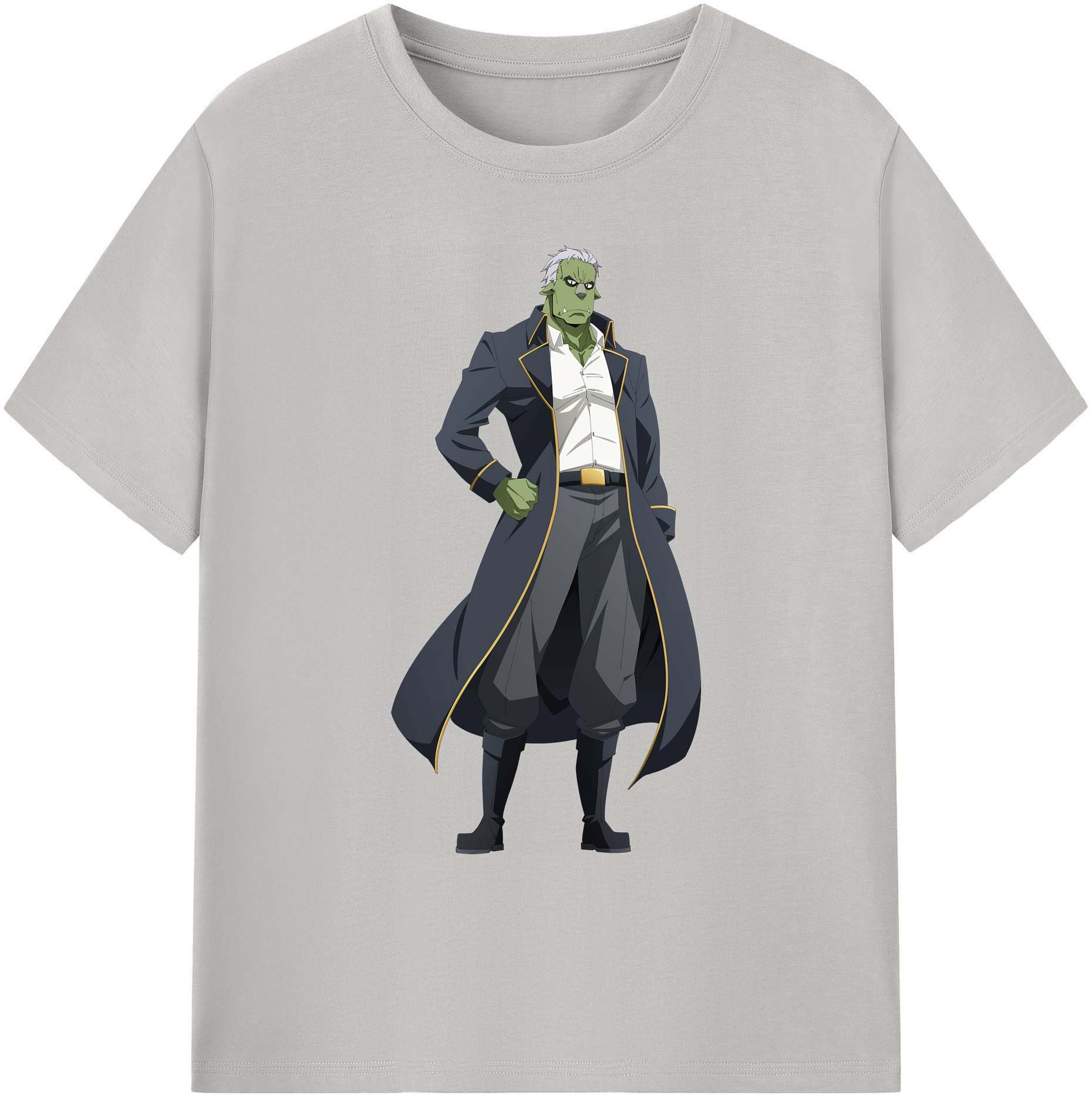 （画像用） 転スラ Regarding Reincarnated to Slime 綿100％ メンズ半袖Tシャツ｜肌触りやわらか＆通気性