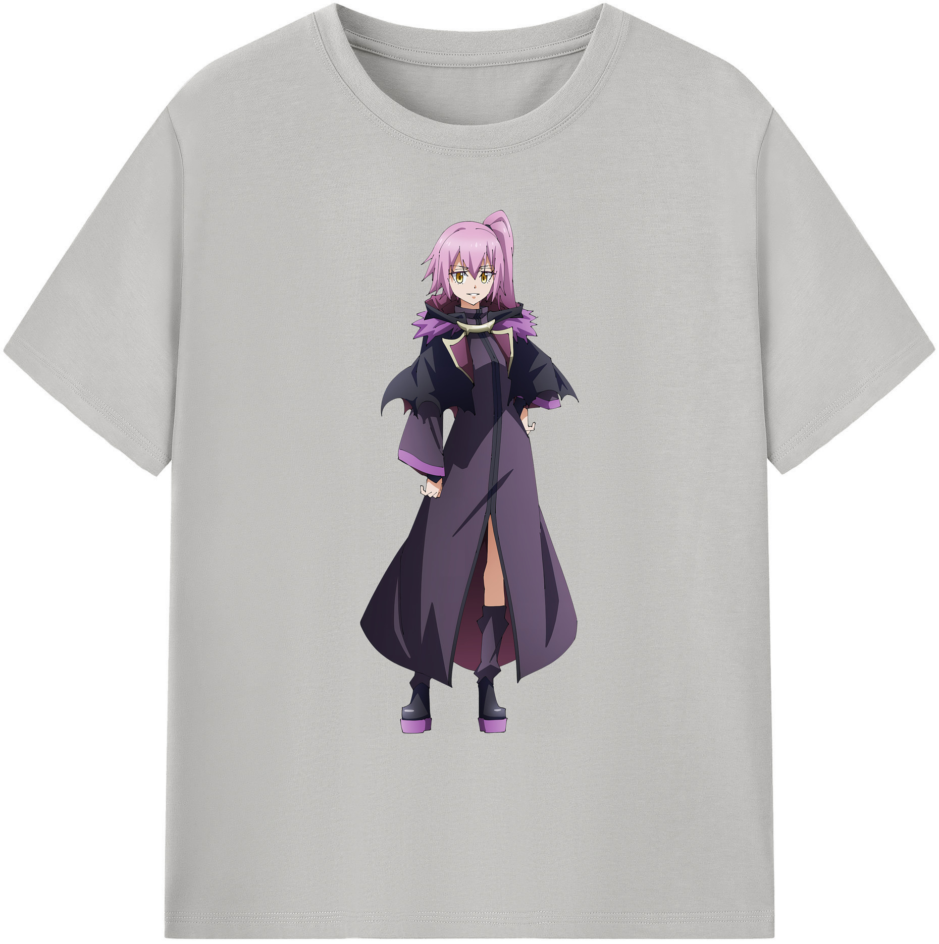 （画像用） 転スラ Regarding Reincarnated to Slime 綿100％ メンズ半袖Tシャツ｜肌触りやわらか＆通気性
