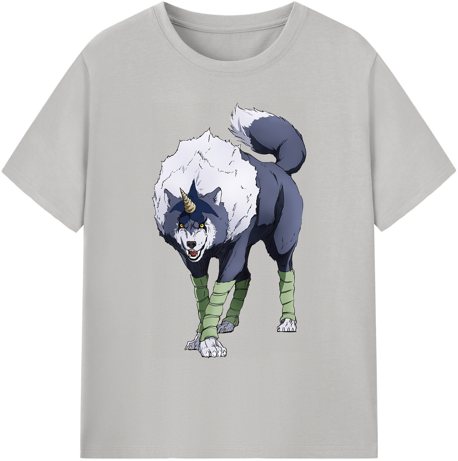 （画像用） 転スラ Regarding Reincarnated to Slime 綿100％ メンズ半袖Tシャツ｜肌触りやわらか＆通気性
