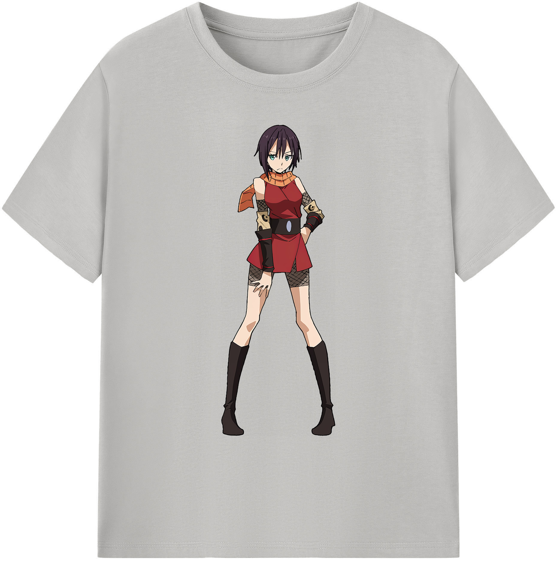 （画像用） 転スラ Regarding Reincarnated to Slime 綿100％ メンズ半袖Tシャツ｜肌触りやわらか＆通気性