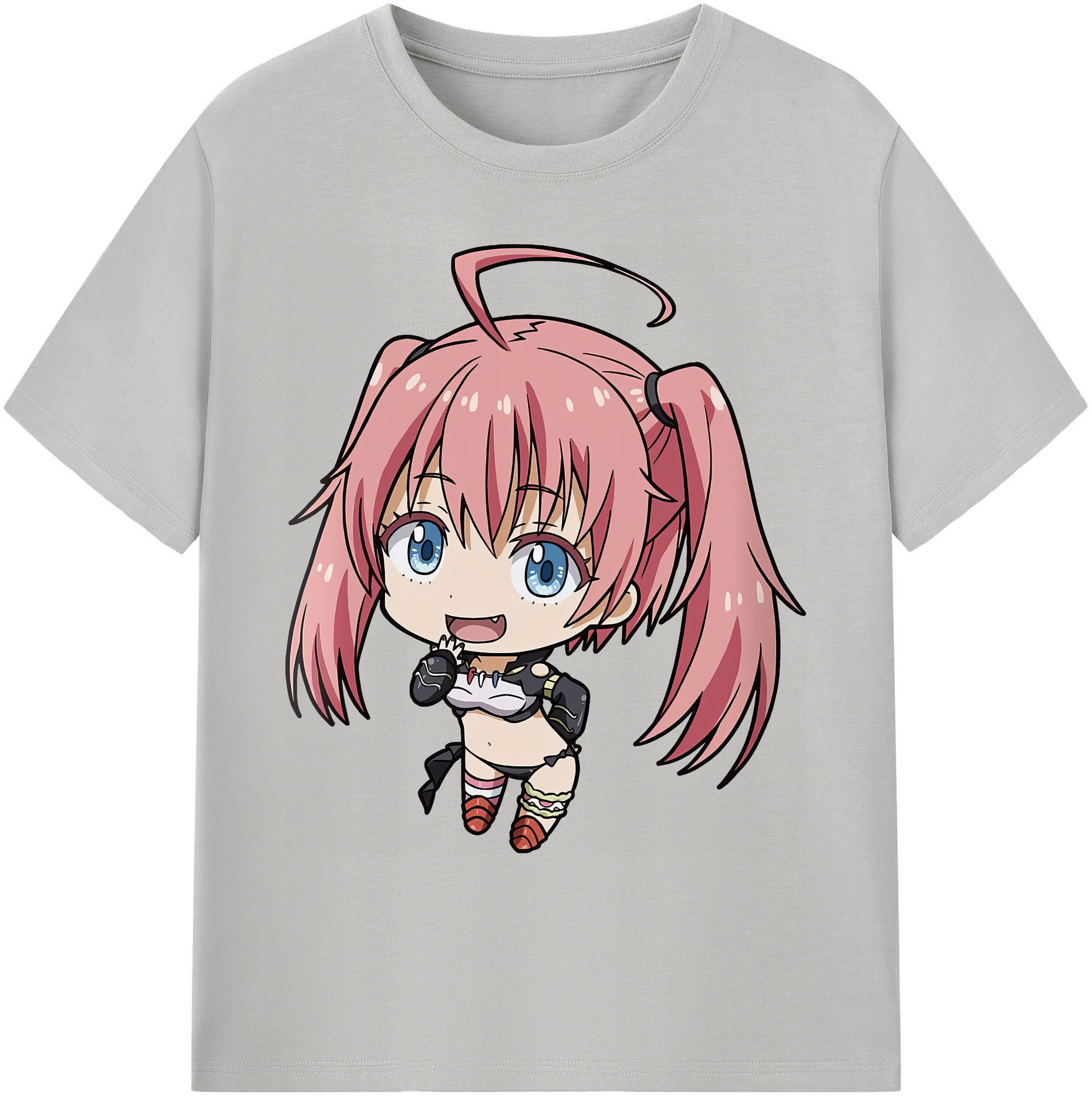 （画像用） 転スラ Regarding Reincarnated to Slime 綿100％ メンズ半袖Tシャツ｜肌触りやわらか＆通気性