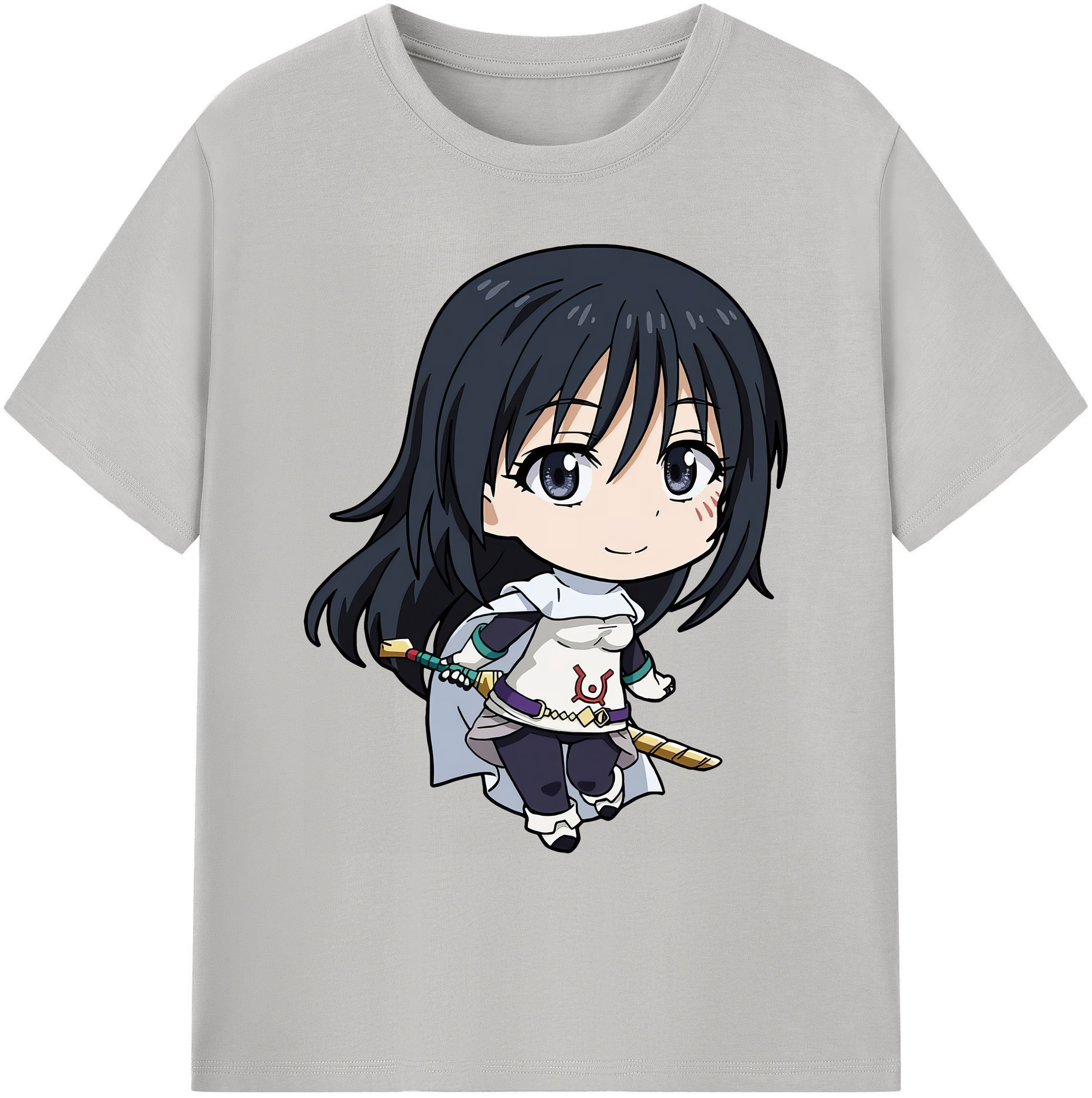 （画像用） 転スラ Regarding Reincarnated to Slime 綿100％ メンズ半袖Tシャツ｜肌触りやわらか＆通気性