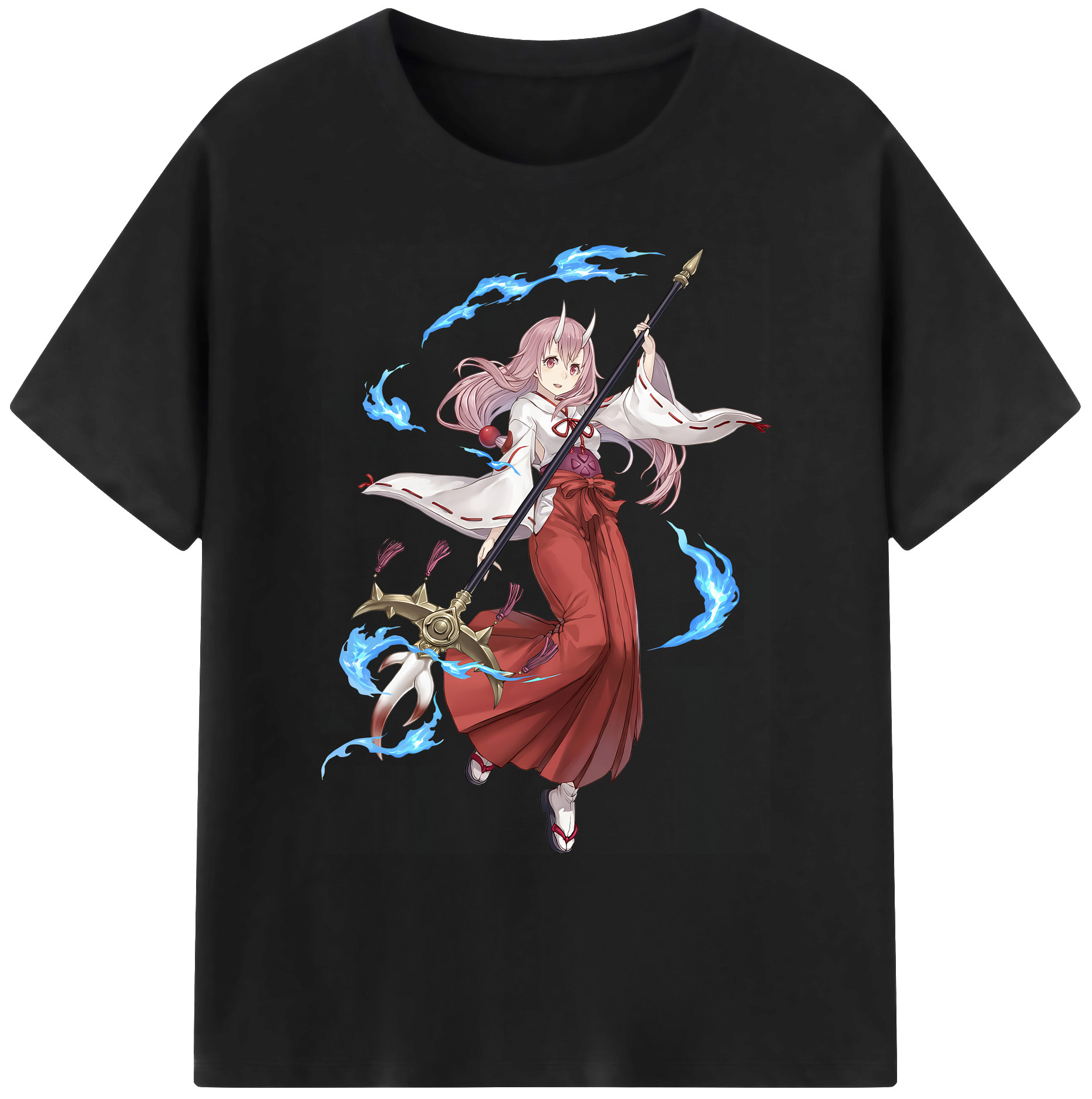 （画像用） 転スラ Regarding Reincarnated to Slime 綿100％ メンズ半袖Tシャツ｜肌触りやわらか＆通気性