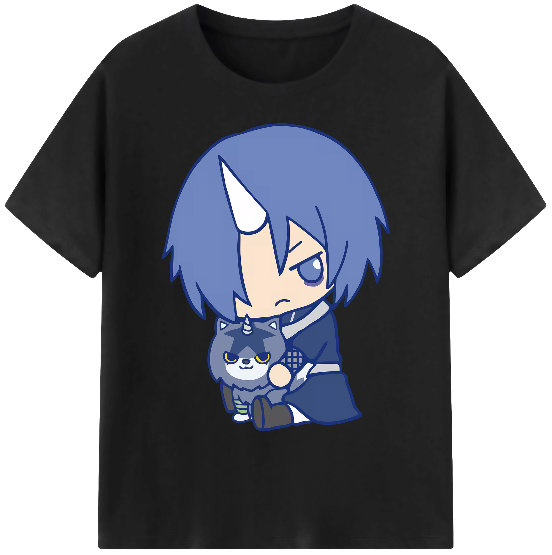 （画像用） 転スラ Regarding Reincarnated to Slime 綿100％ メンズ半袖Tシャツ｜肌触りやわらか＆通気性