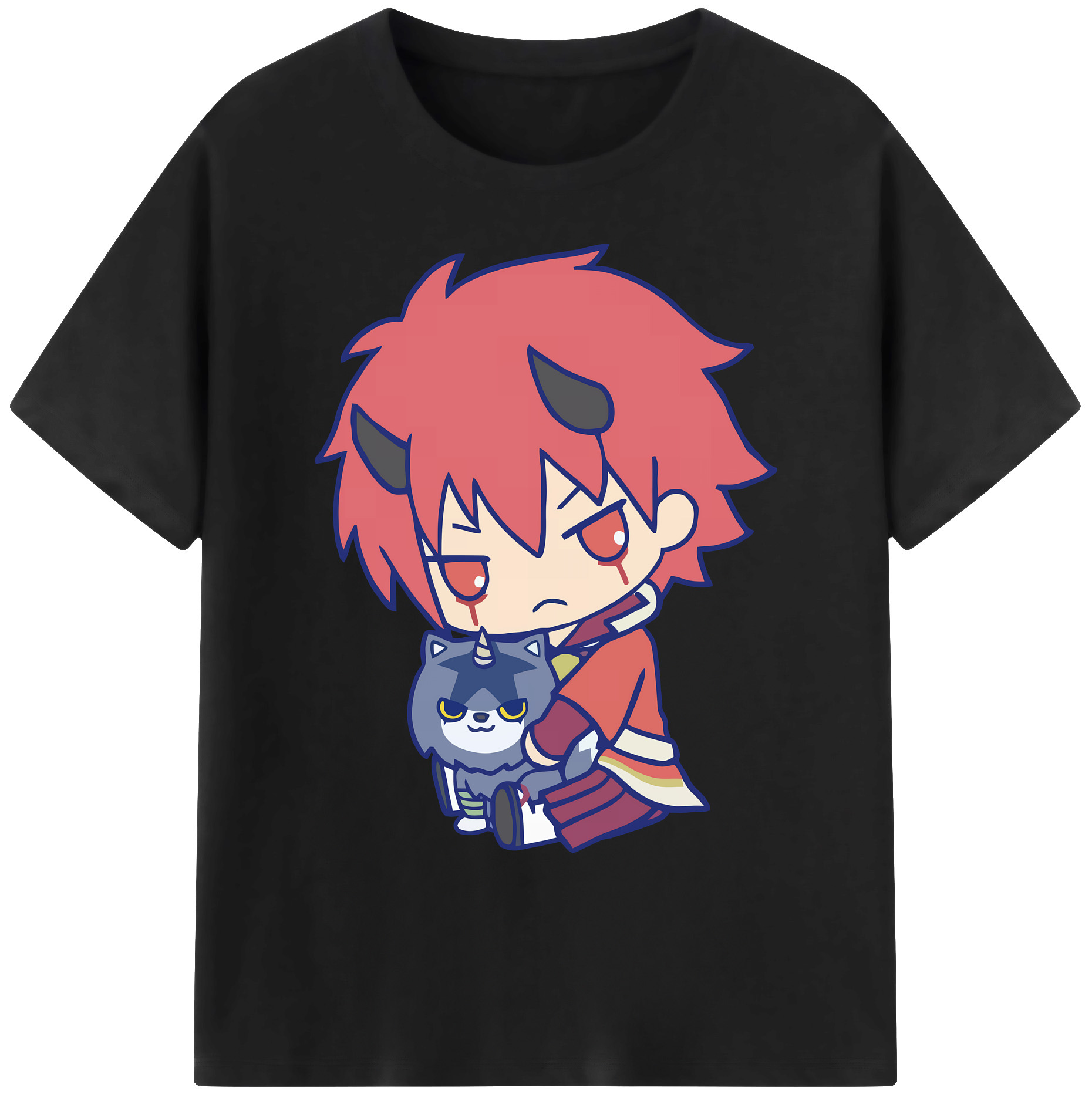 （画像用） 転スラ Regarding Reincarnated to Slime 綿100％ メンズ半袖Tシャツ｜肌触りやわらか＆通気性