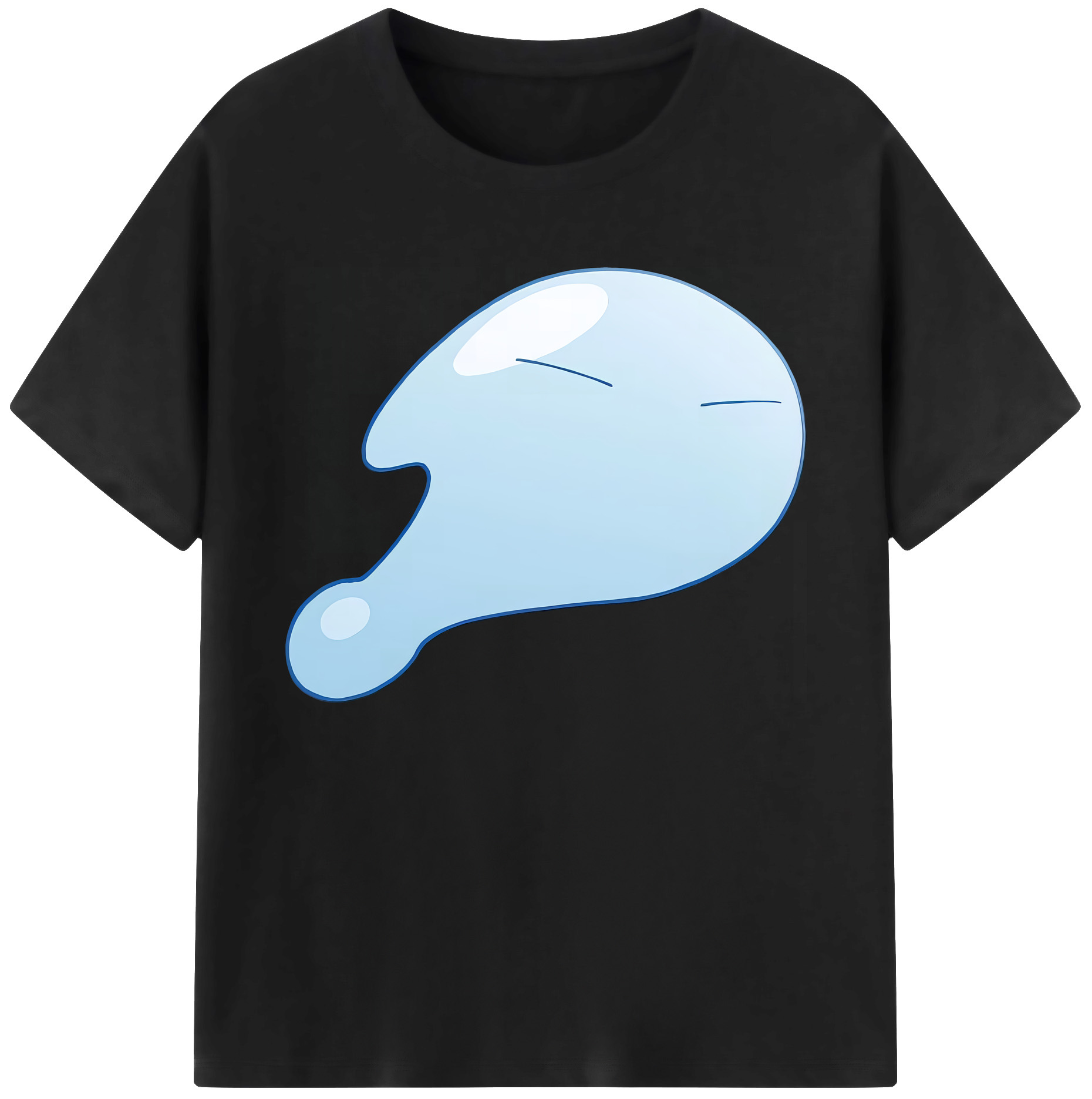 （画像用） 転スラ Regarding Reincarnated to Slime 綿100％ メンズ半袖Tシャツ｜肌触りやわらか＆通気性