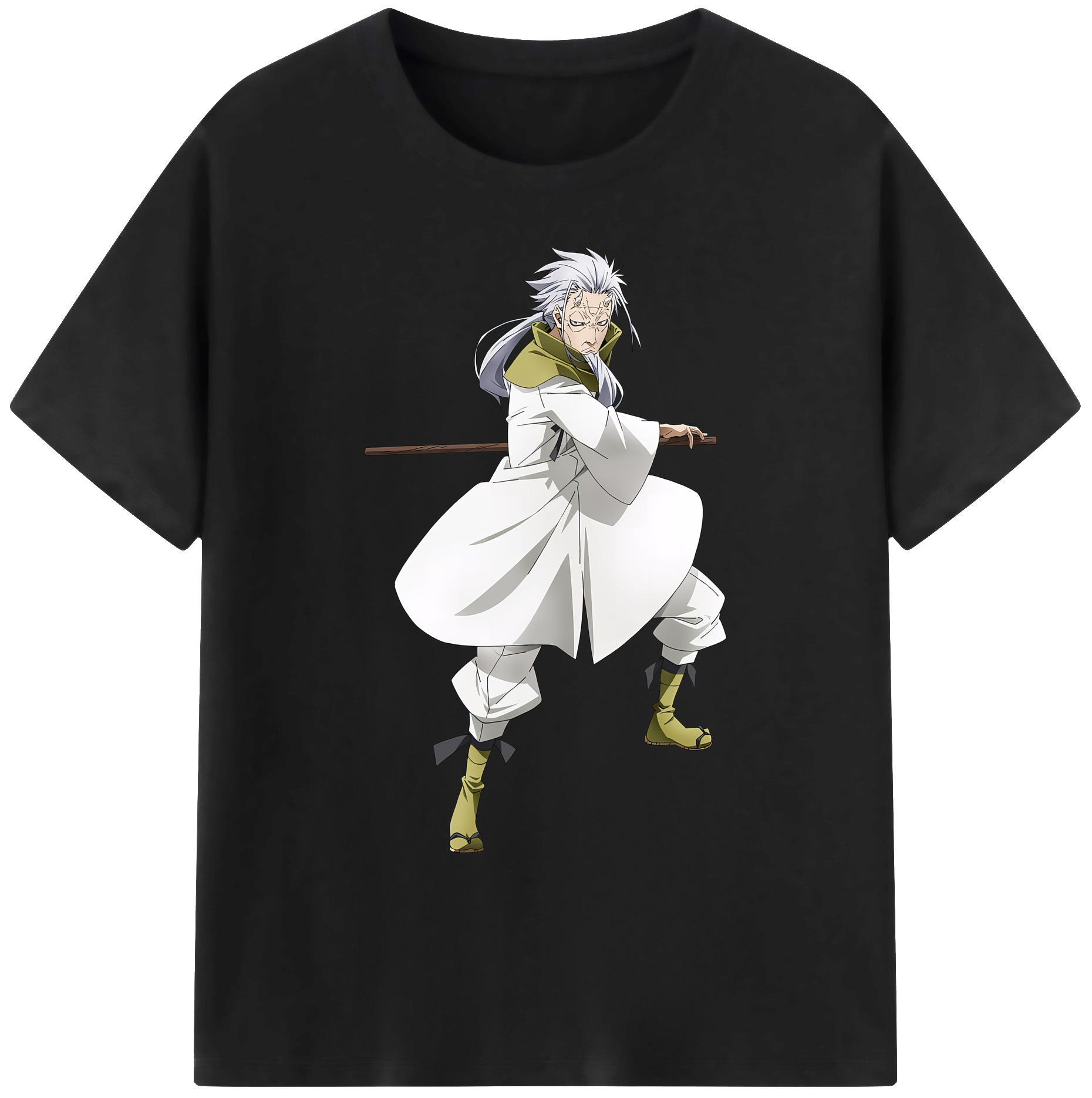 （画像用） 転スラ Regarding Reincarnated to Slime 綿100％ メンズ半袖Tシャツ｜肌触りやわらか＆通気性