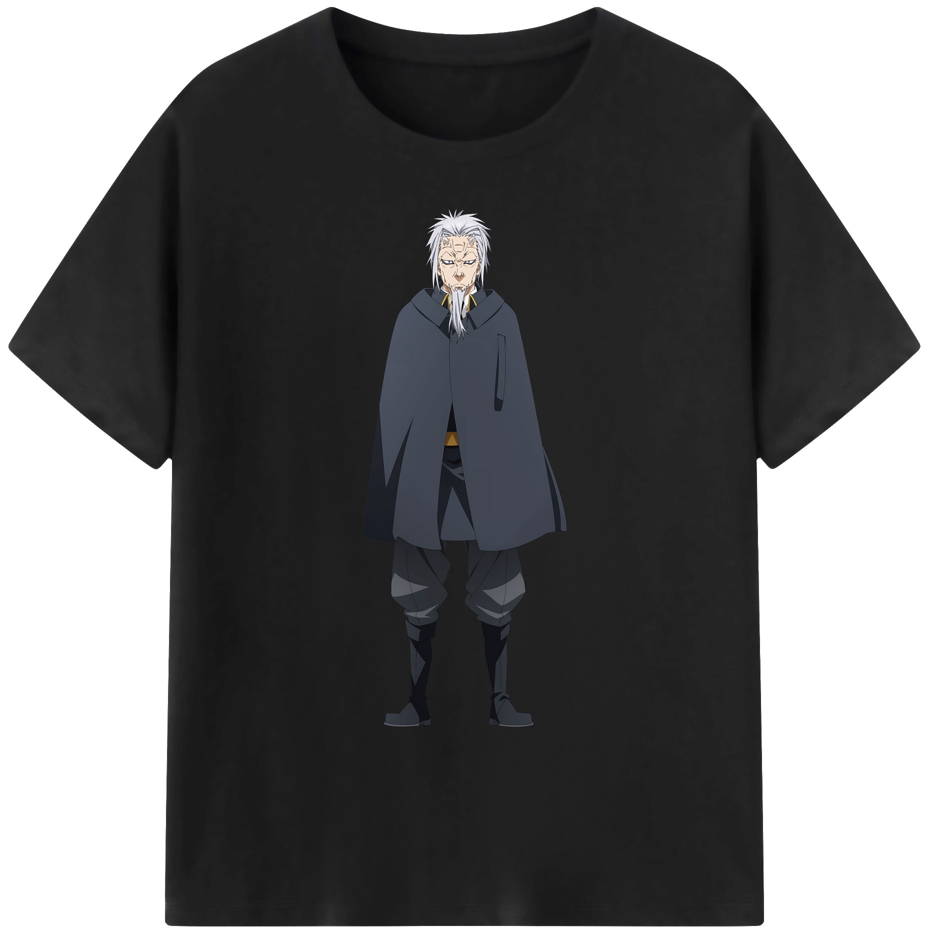 （画像用） 転スラ Regarding Reincarnated to Slime 綿100％ メンズ半袖Tシャツ｜肌触りやわらか＆通気性