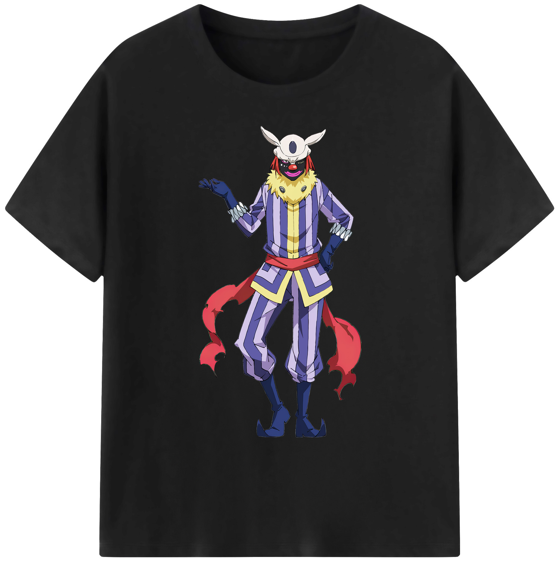 （画像用） 転スラ Regarding Reincarnated to Slime 綿100％ メンズ半袖Tシャツ｜肌触りやわらか＆通気性