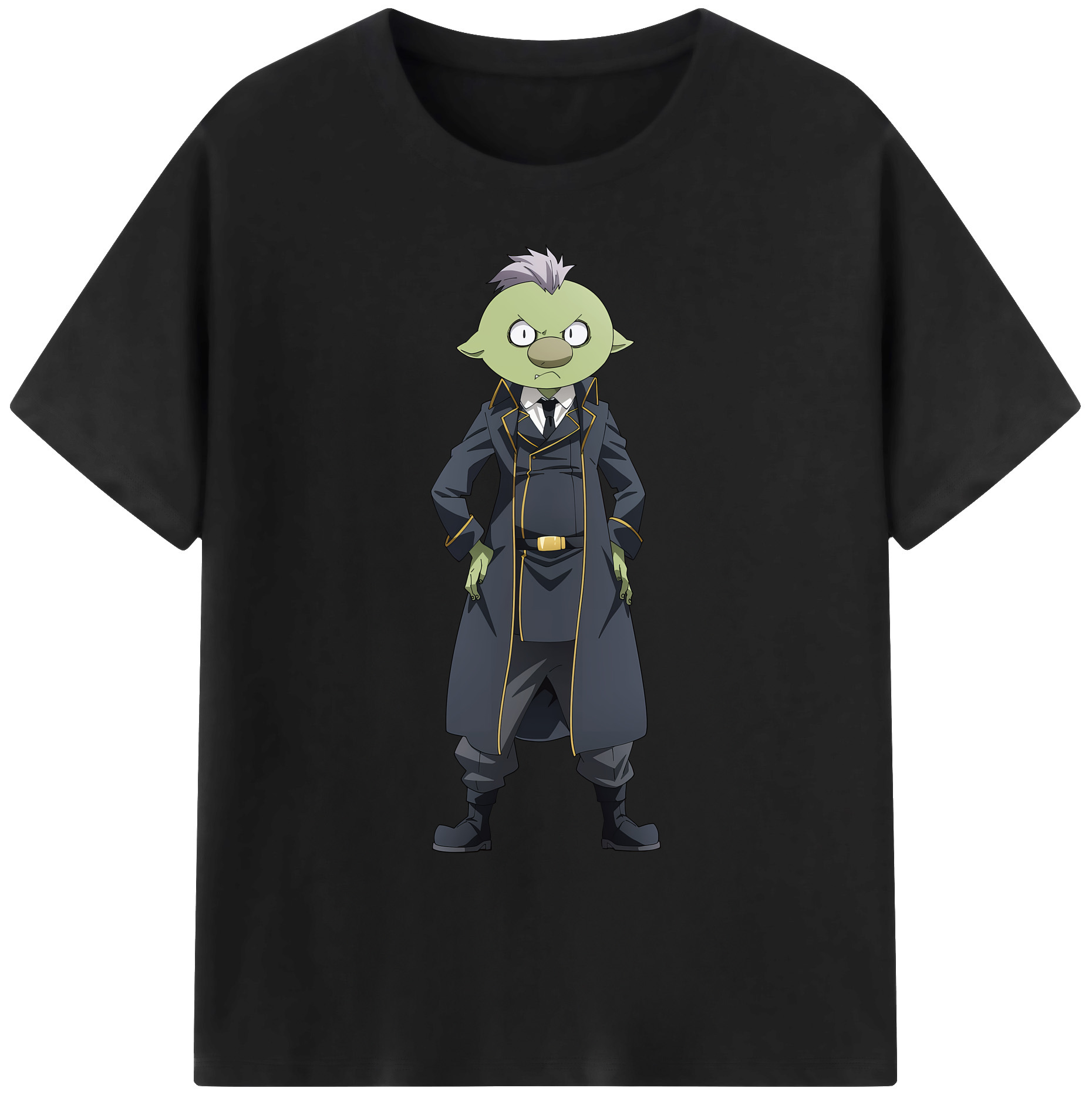 （画像用） 転スラ Regarding Reincarnated to Slime 綿100％ メンズ半袖Tシャツ｜肌触りやわらか＆通気性