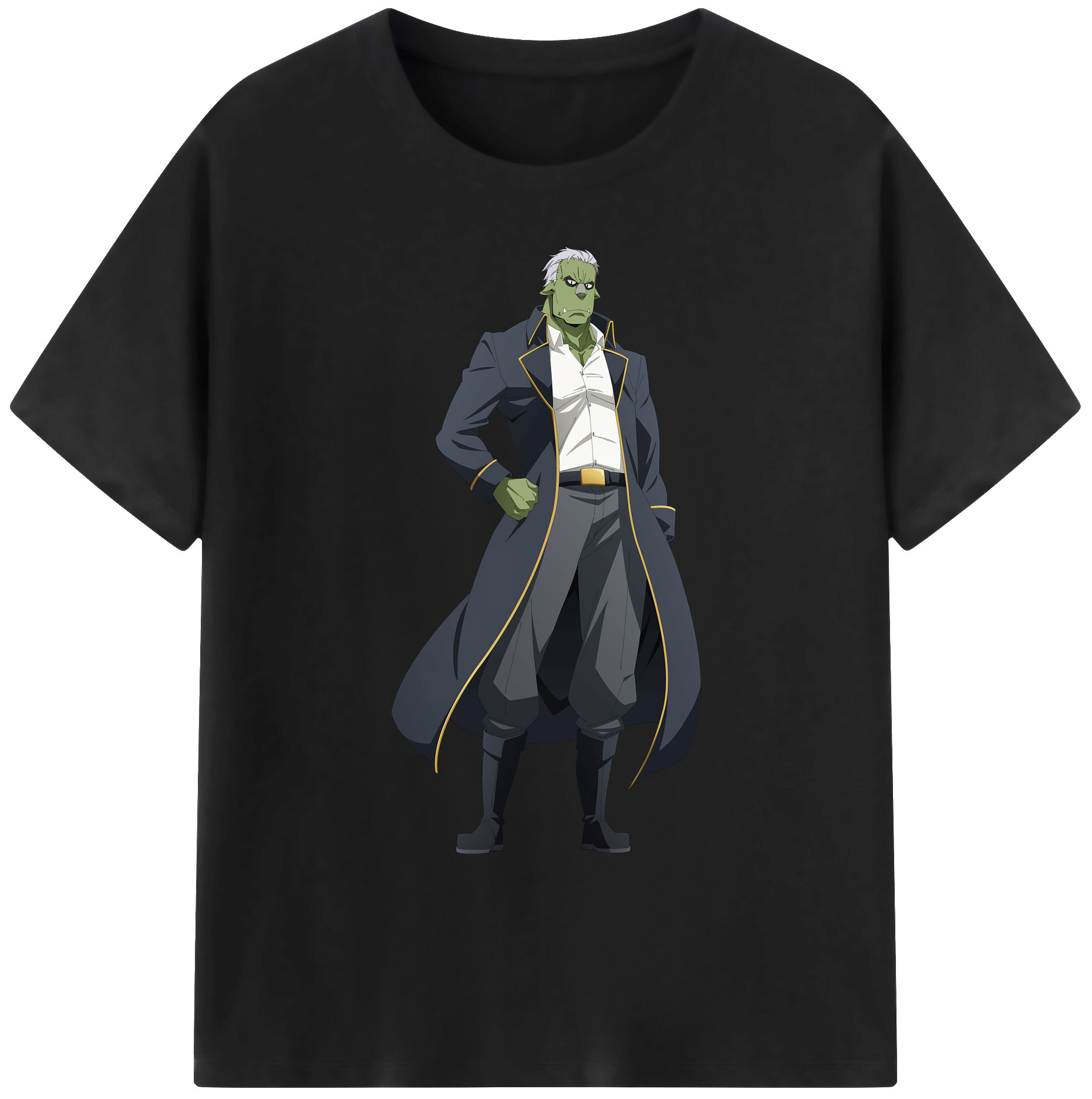 （画像用） 転スラ Regarding Reincarnated to Slime 綿100％ メンズ半袖Tシャツ｜肌触りやわらか＆通気性