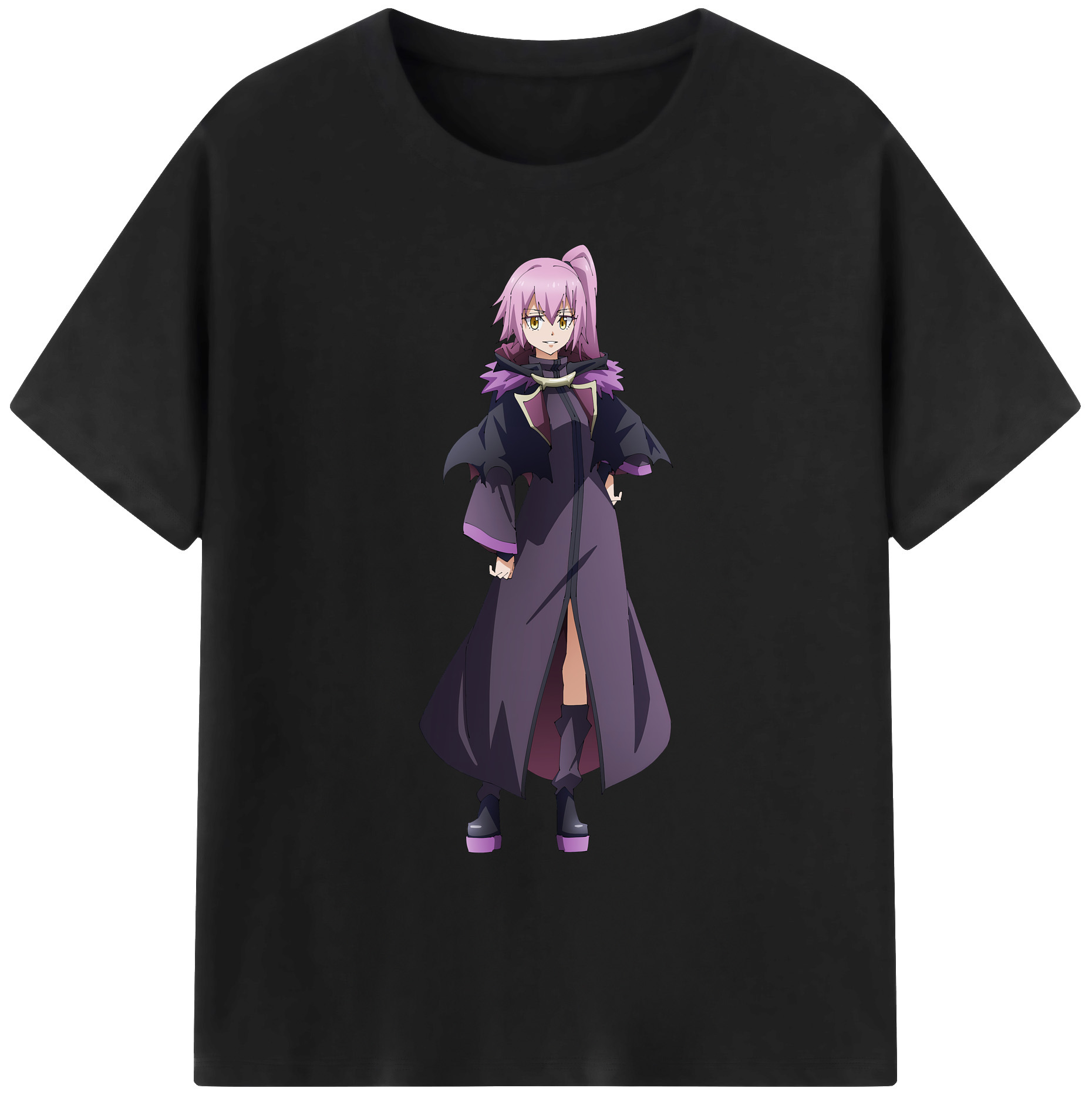 （画像用） 転スラ Regarding Reincarnated to Slime 綿100％ メンズ半袖Tシャツ｜肌触りやわらか＆通気性