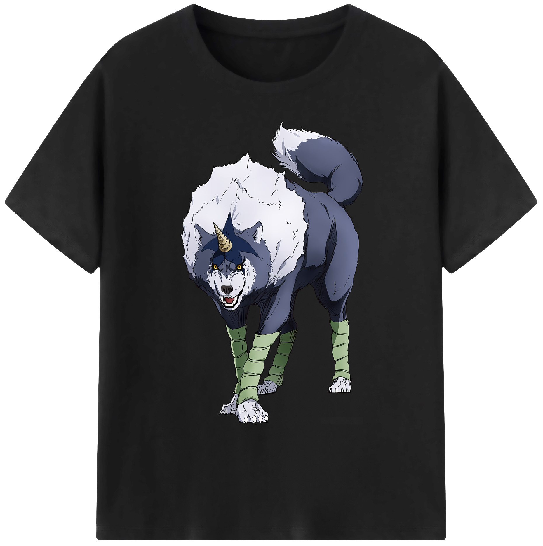 （画像用） 転スラ Regarding Reincarnated to Slime 綿100％ メンズ半袖Tシャツ｜肌触りやわらか＆通気性