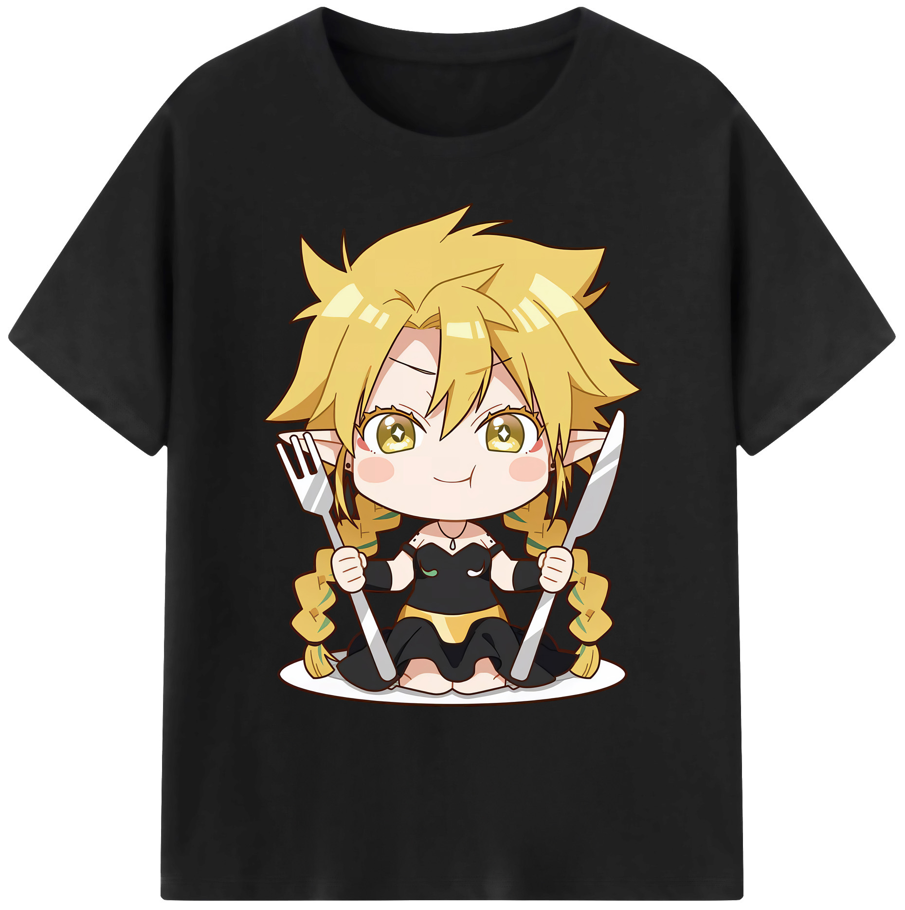 （画像用） 転スラ Regarding Reincarnated to Slime 綿100％ メンズ半袖Tシャツ｜肌触りやわらか＆通気性