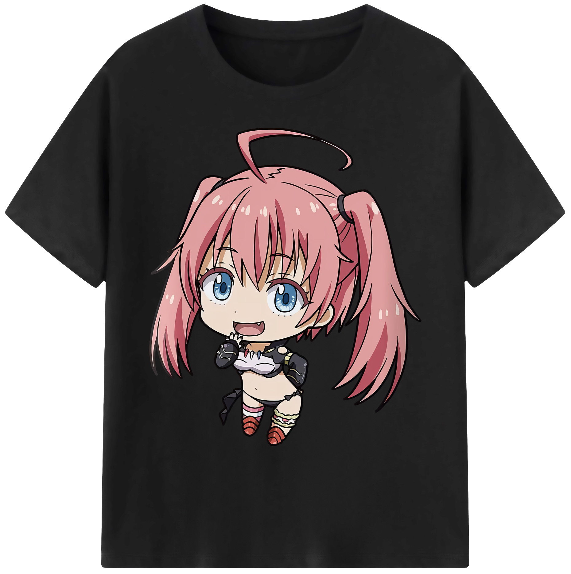 （画像用） 転スラ Regarding Reincarnated to Slime 綿100％ メンズ半袖Tシャツ｜肌触りやわらか＆通気性