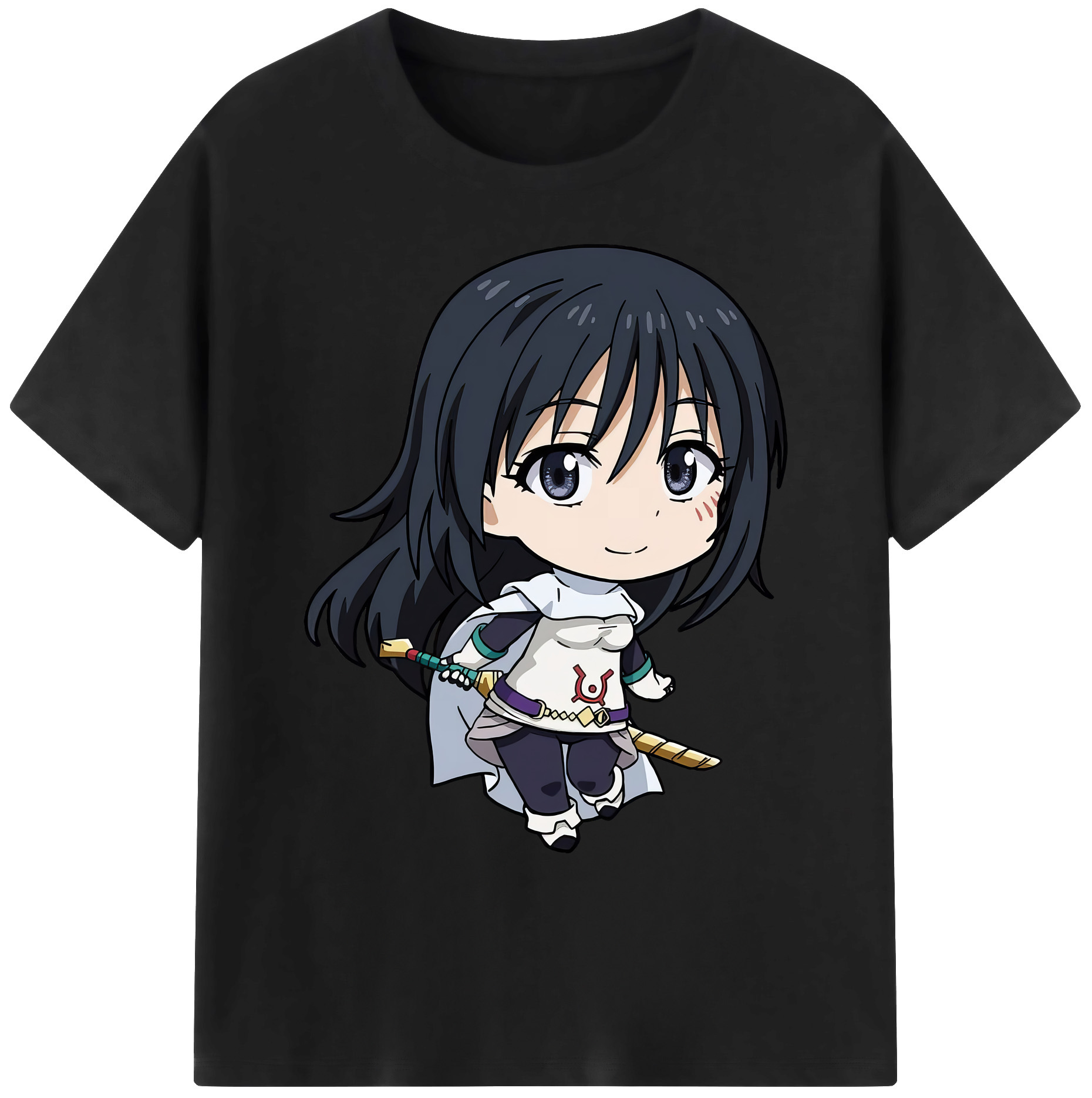 （画像用） 転スラ Regarding Reincarnated to Slime 綿100％ メンズ半袖Tシャツ｜肌触りやわらか＆通気性