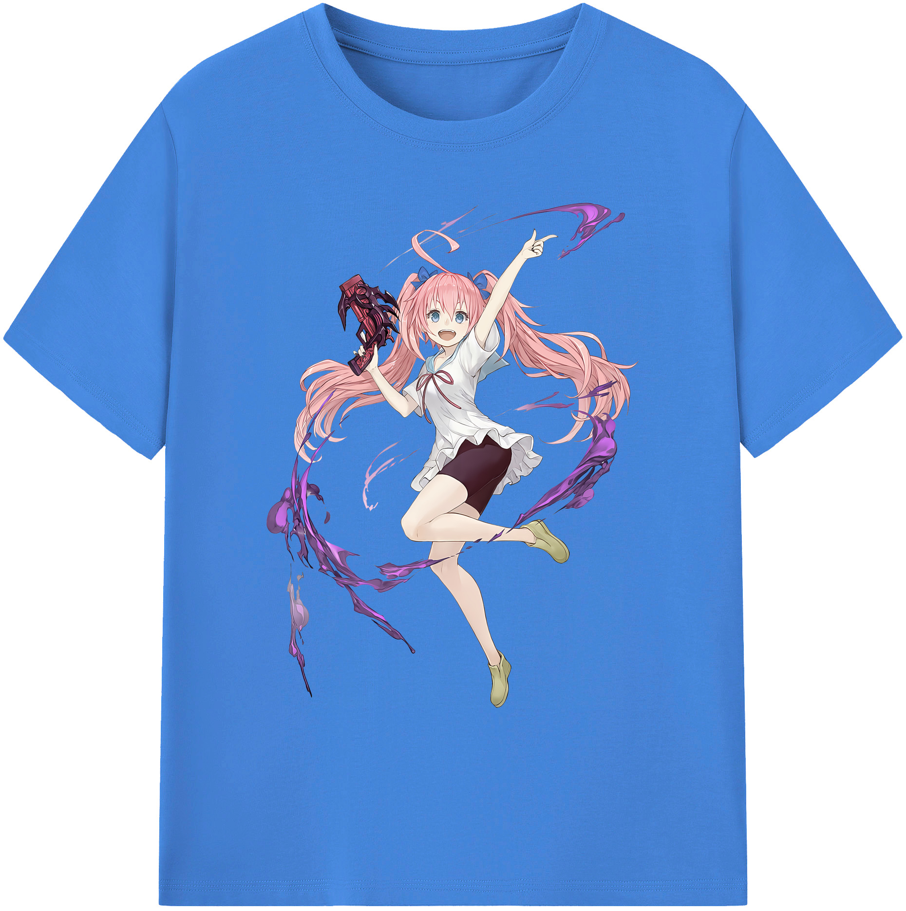 （画像用） 転スラ Regarding Reincarnated to Slime 綿100％ メンズ半袖Tシャツ｜肌触りやわらか＆通気性