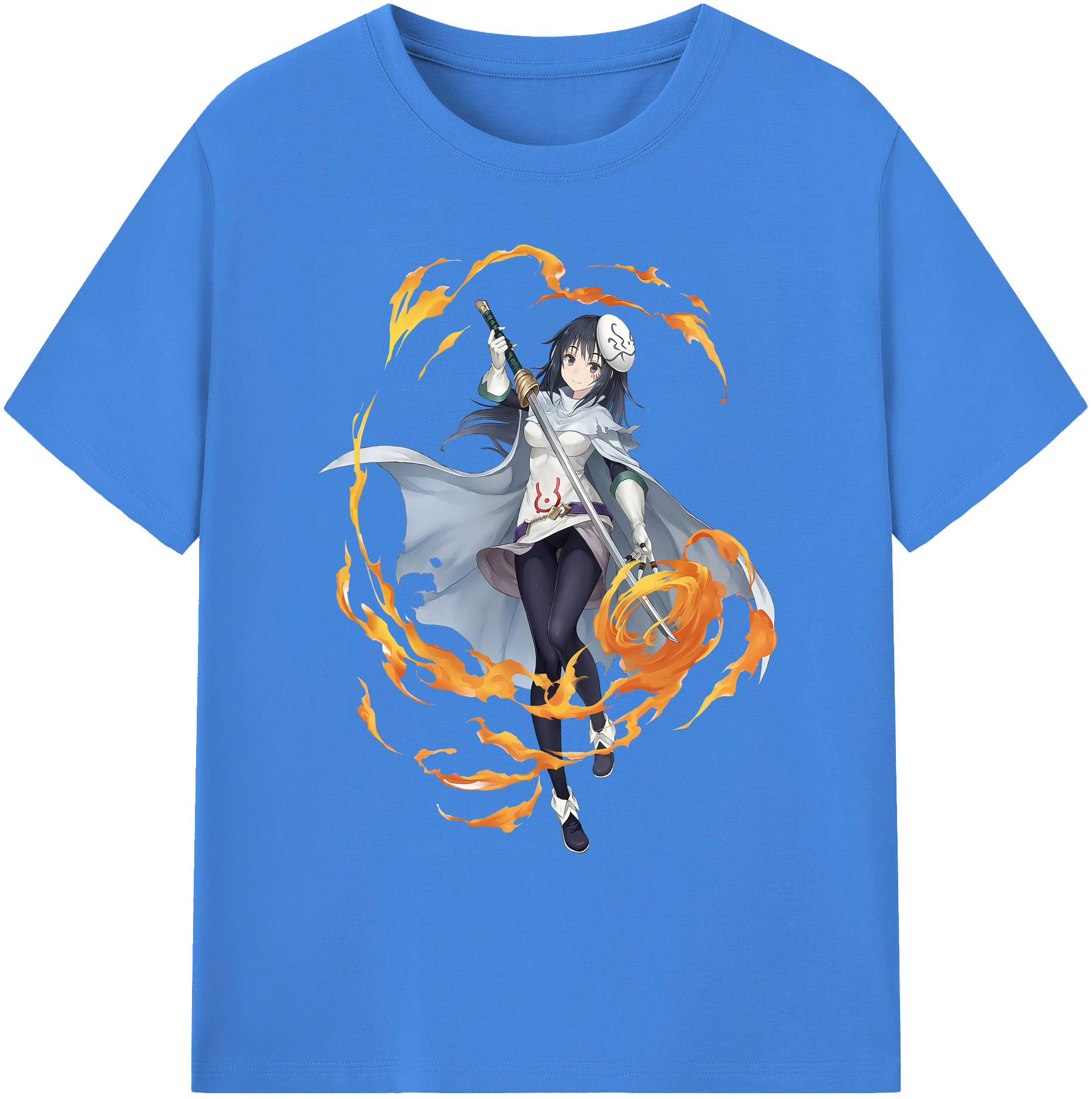 （画像用） 転スラ Regarding Reincarnated to Slime 綿100％ メンズ半袖Tシャツ｜肌触りやわらか＆通気性