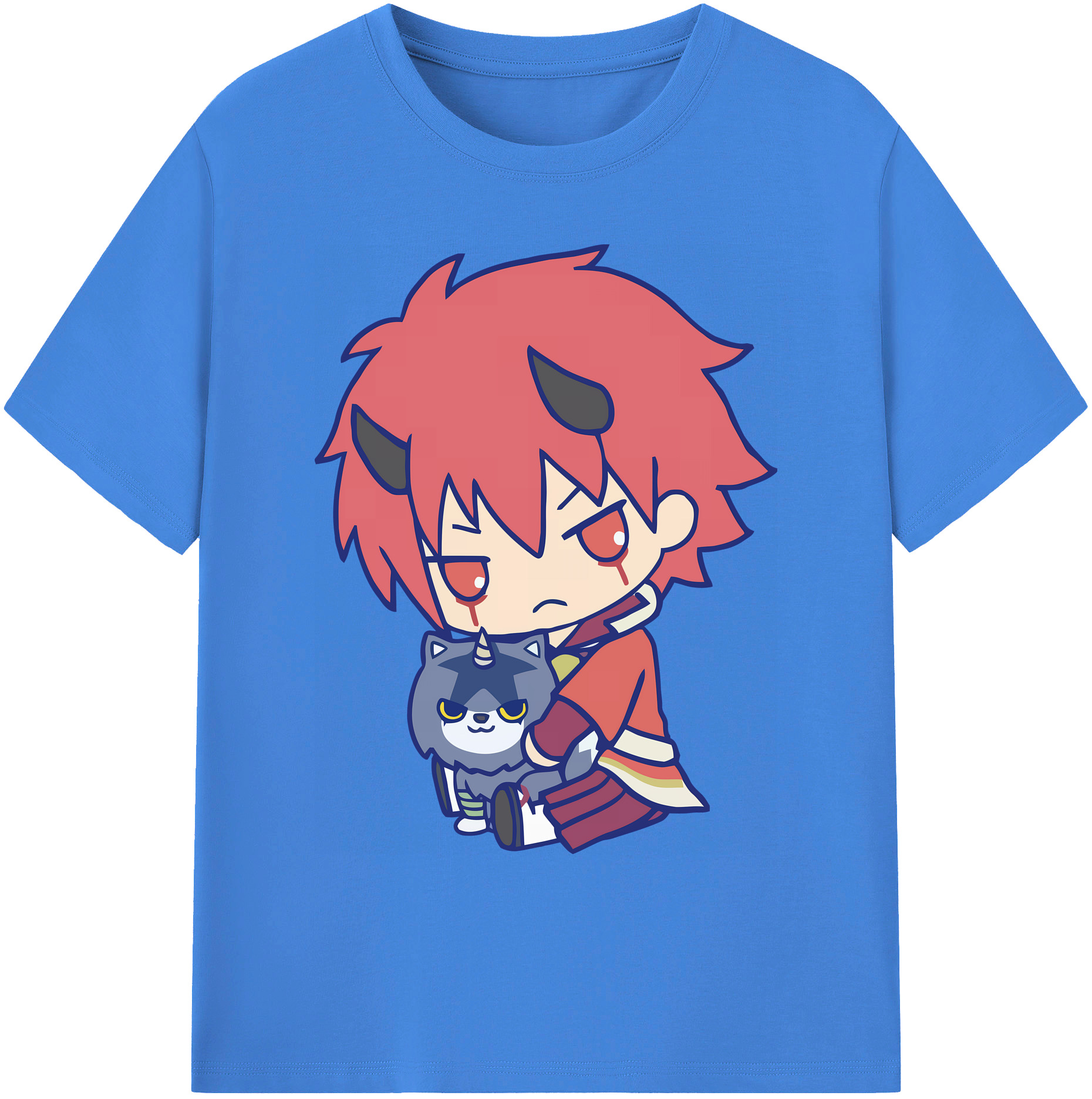 （画像用） 転スラ Regarding Reincarnated to Slime 綿100％ メンズ半袖Tシャツ｜肌触りやわらか＆通気性
