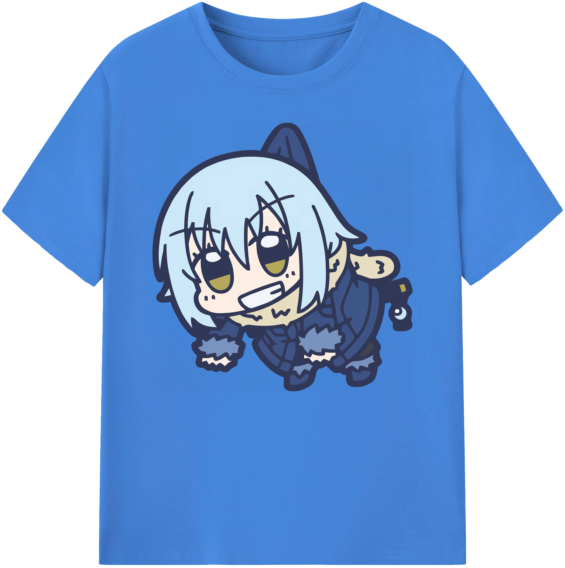 （画像用） 転スラ Regarding Reincarnated to Slime 綿100％ メンズ半袖Tシャツ｜肌触りやわらか＆通気性