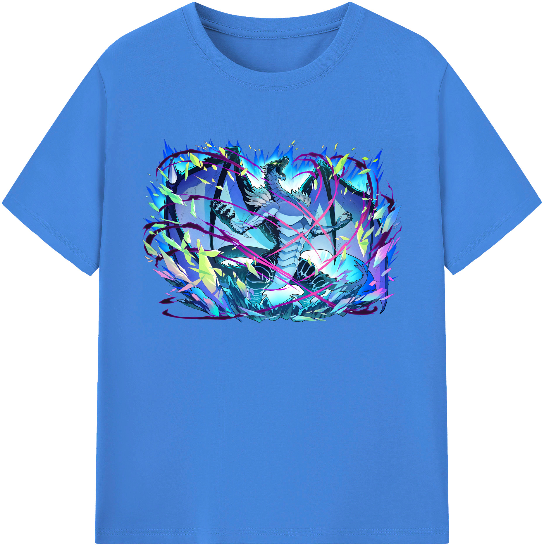 （画像用） 転スラ Regarding Reincarnated to Slime 綿100％ メンズ半袖Tシャツ｜肌触りやわらか＆通気性