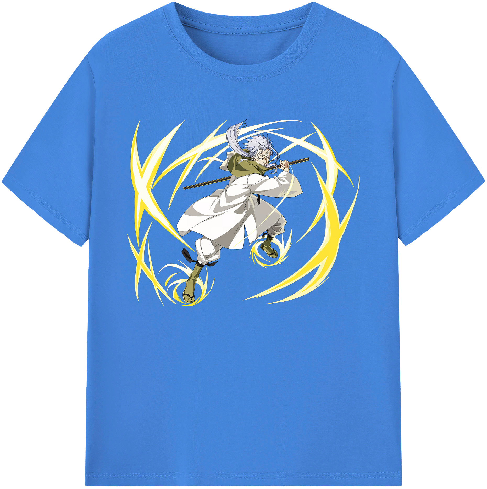 （画像用） 転スラ Regarding Reincarnated to Slime 綿100％ メンズ半袖Tシャツ｜肌触りやわらか＆通気性