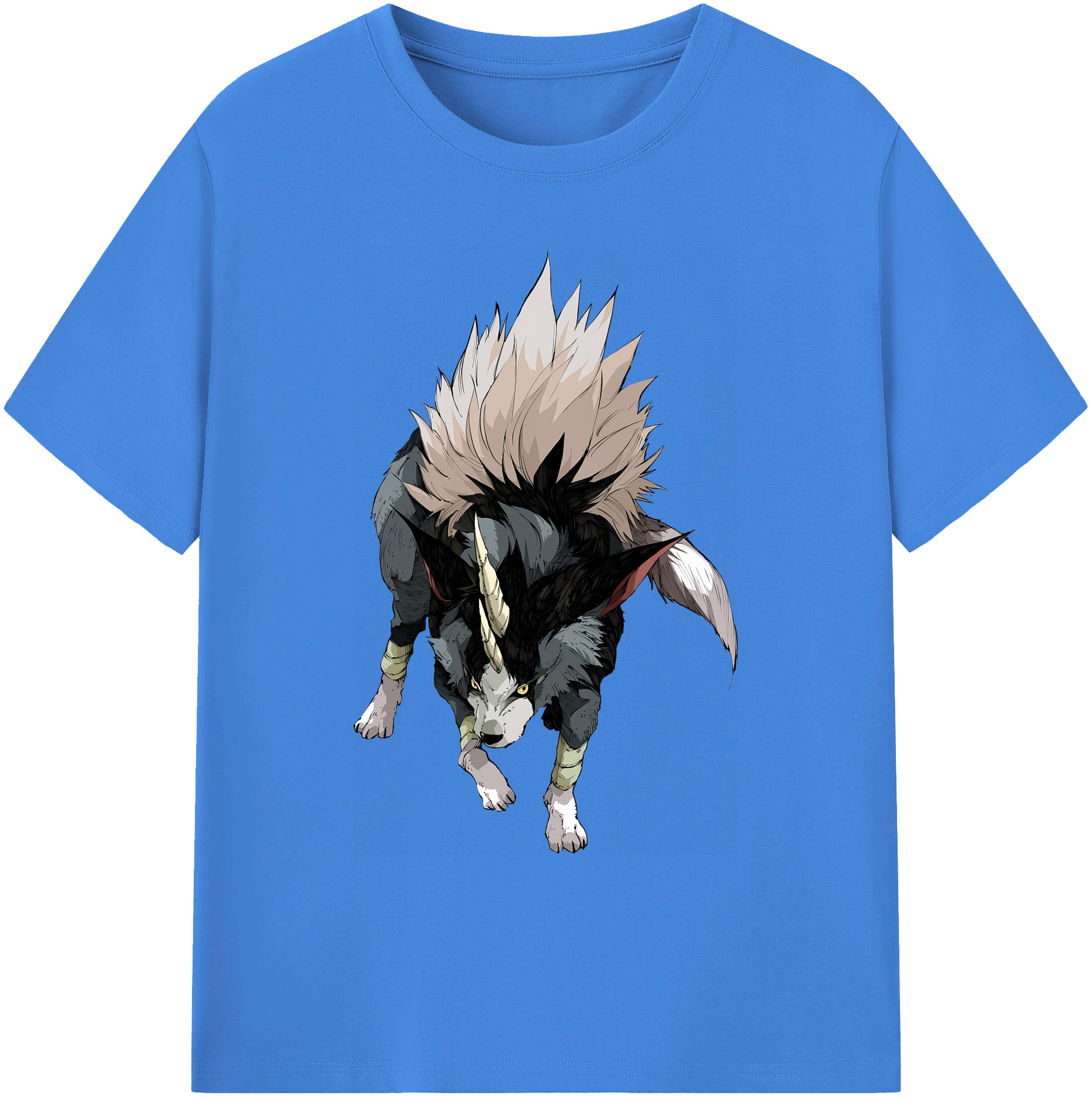 （画像用） 転スラ Regarding Reincarnated to Slime 綿100％ メンズ半袖Tシャツ｜肌触りやわらか＆通気性