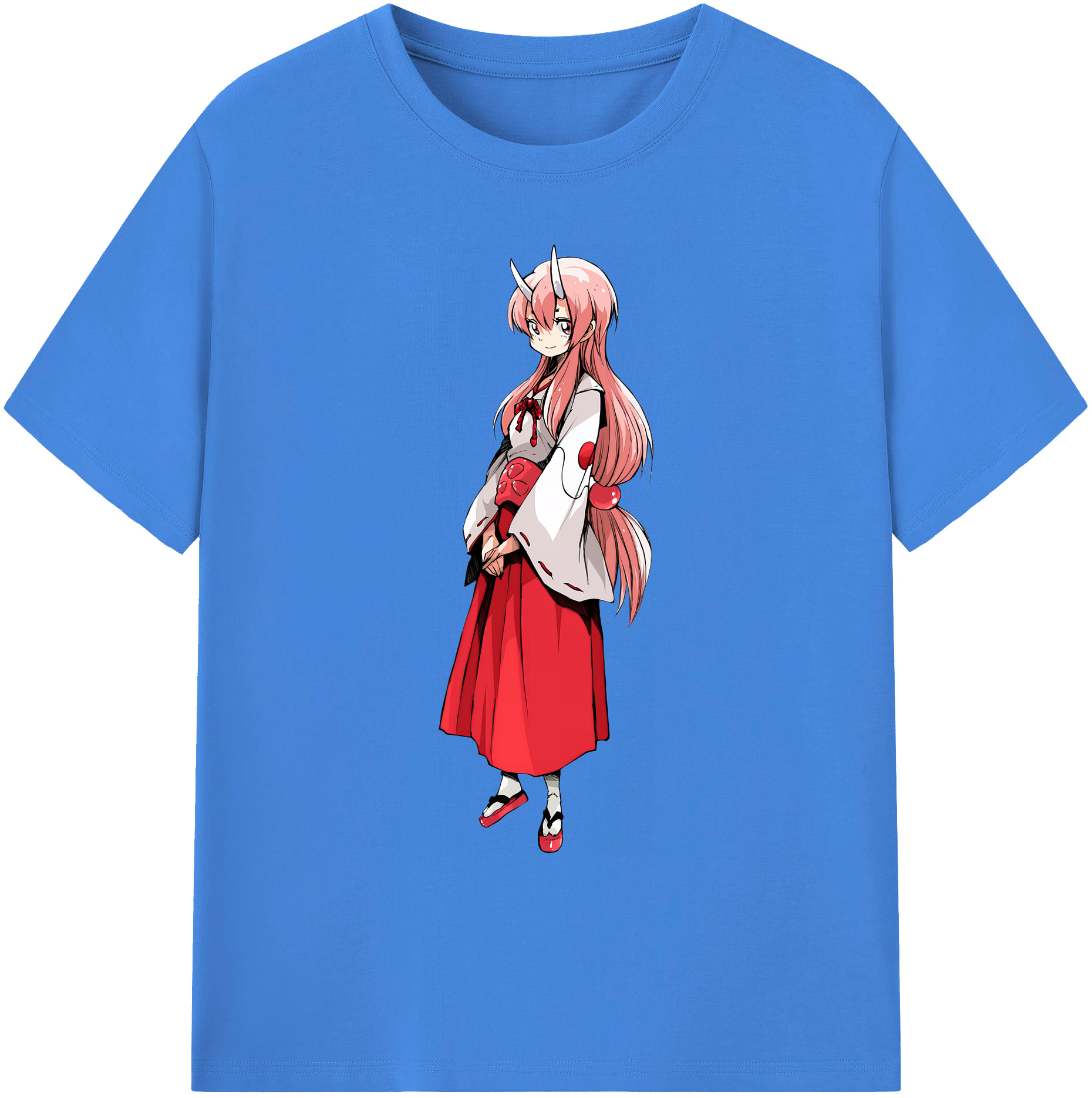 （画像用） 転スラ Regarding Reincarnated to Slime 綿100％ メンズ半袖Tシャツ｜肌触りやわらか＆通気性