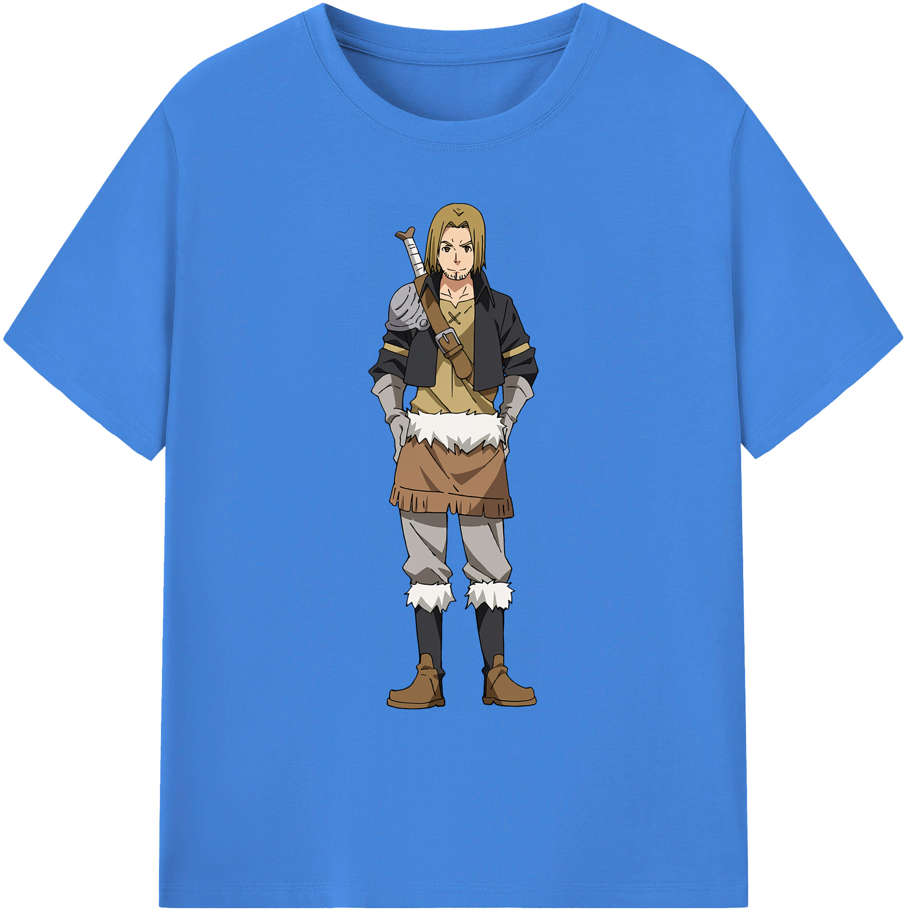 （画像用） 転スラ Regarding Reincarnated to Slime 綿100％ メンズ半袖Tシャツ｜肌触りやわらか＆通気性