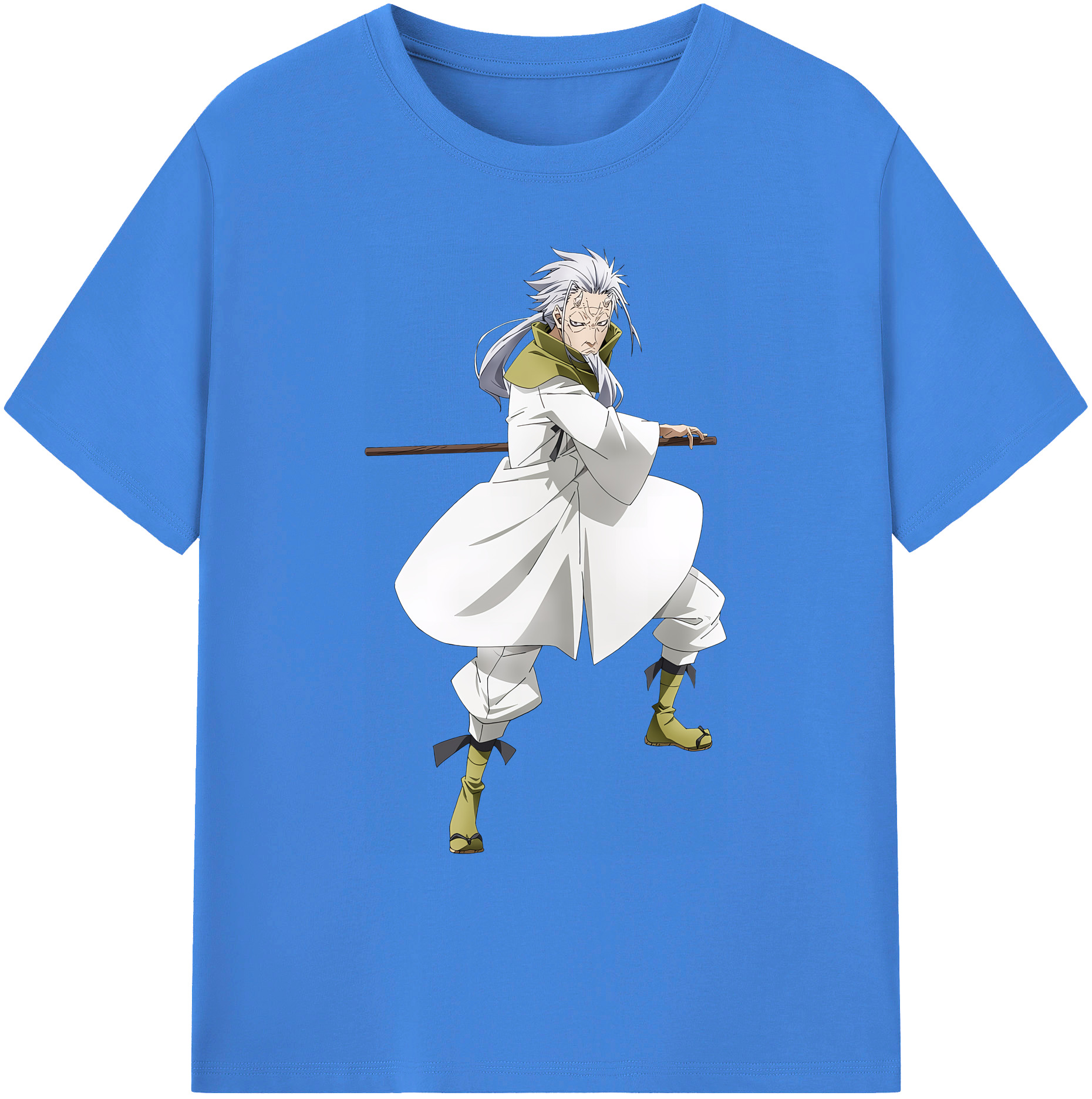 （画像用） 転スラ Regarding Reincarnated to Slime 綿100％ メンズ半袖Tシャツ｜肌触りやわらか＆通気性