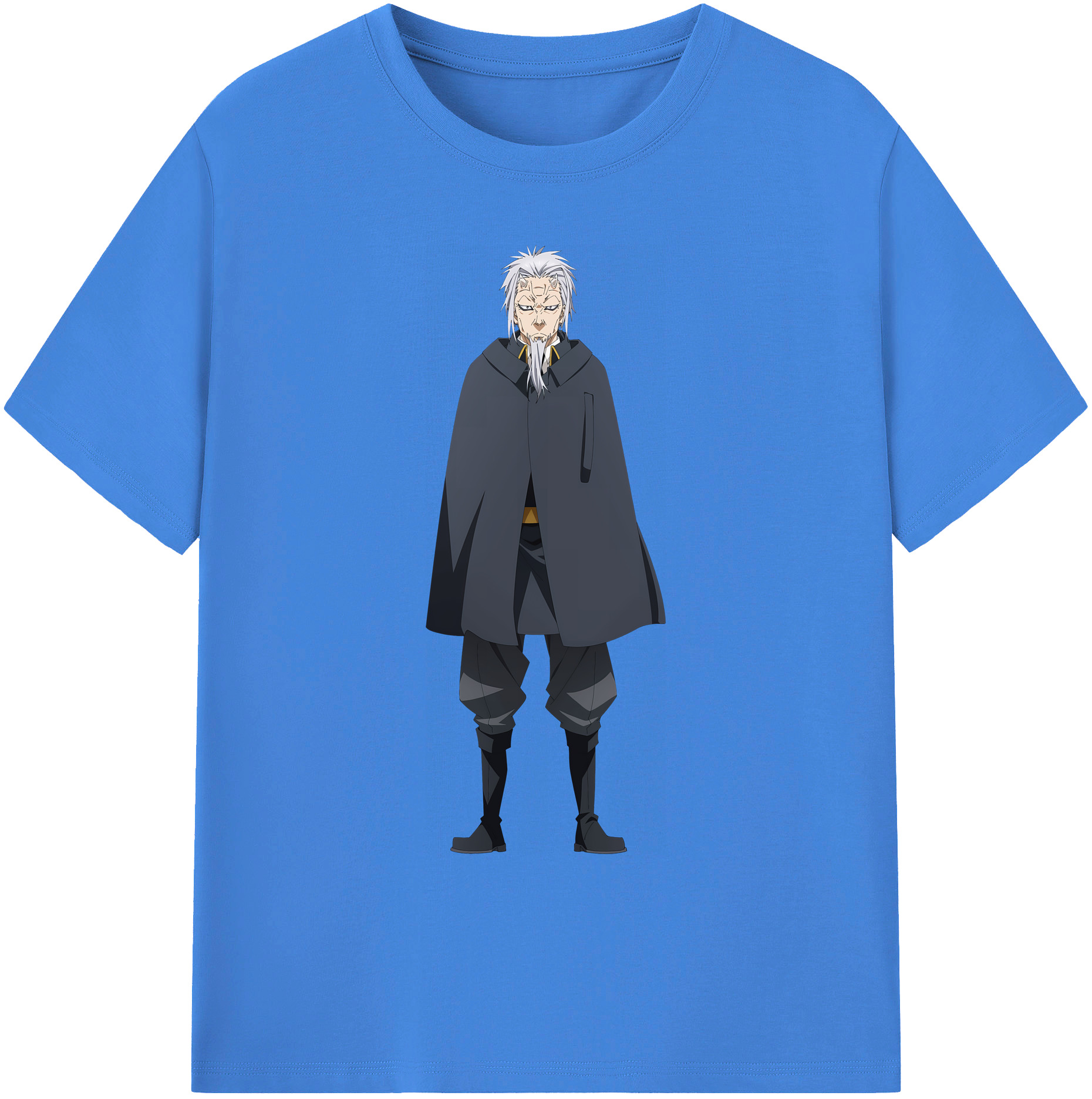 （画像用） 転スラ Regarding Reincarnated to Slime 綿100％ メンズ半袖Tシャツ｜肌触りやわらか＆通気性