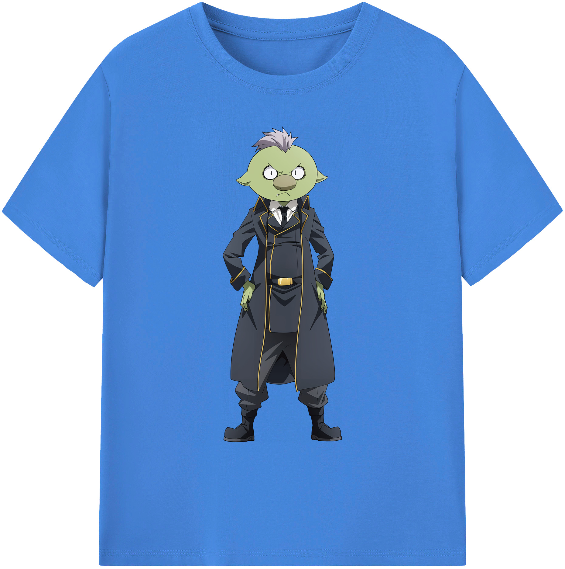 （画像用） 転スラ Regarding Reincarnated to Slime 綿100％ メンズ半袖Tシャツ｜肌触りやわらか＆通気性