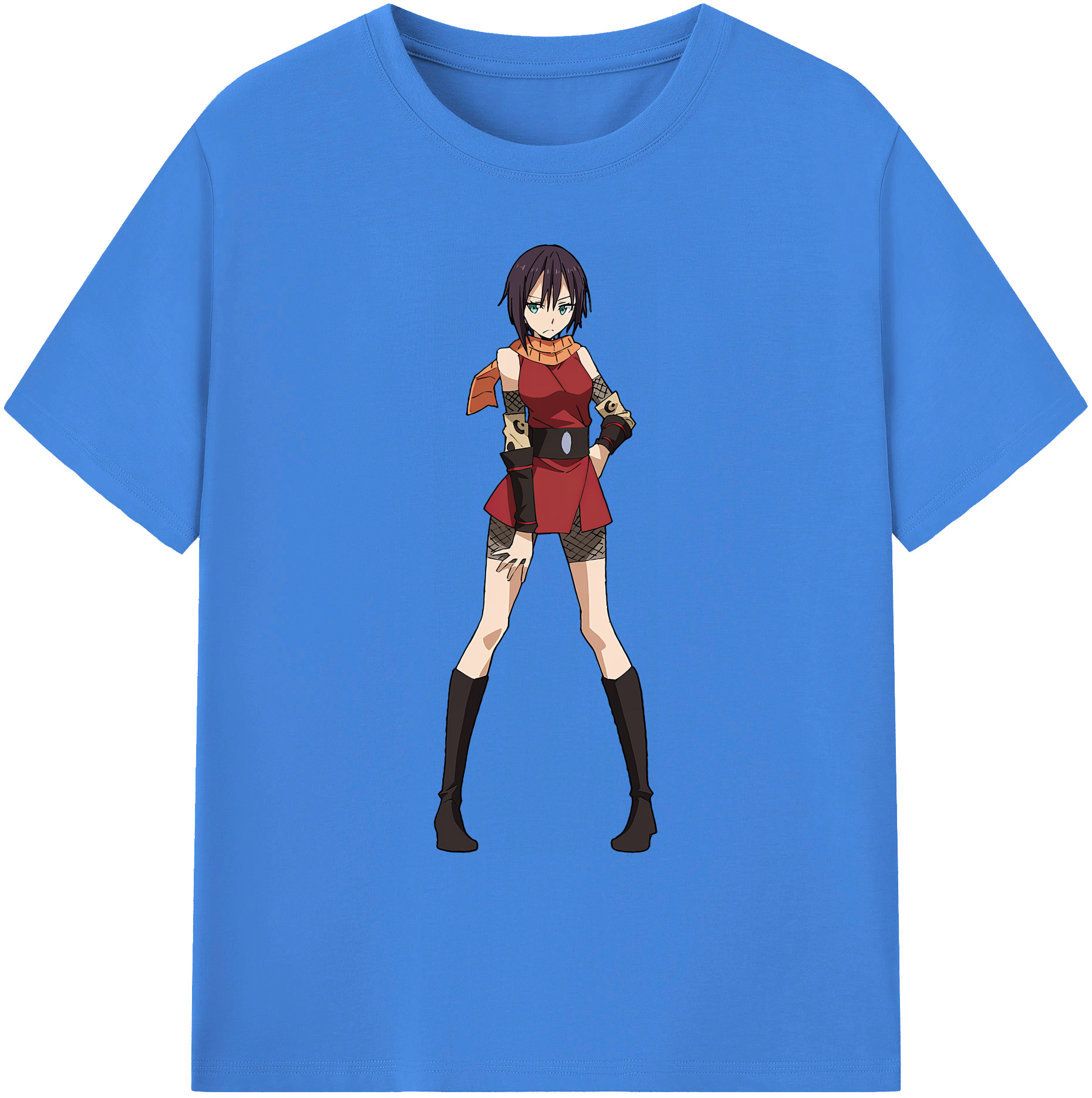 （画像用） 転スラ Regarding Reincarnated to Slime 綿100％ メンズ半袖Tシャツ｜肌触りやわらか＆通気性