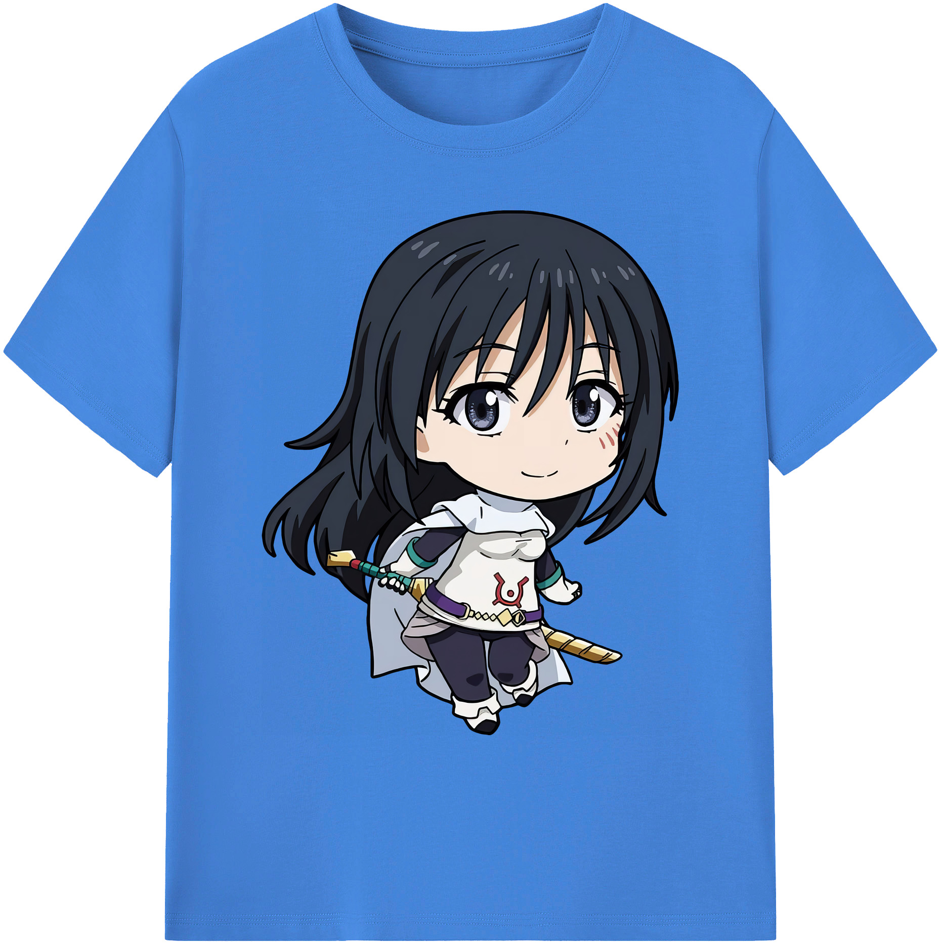 （画像用） 転スラ Regarding Reincarnated to Slime 綿100％ メンズ半袖Tシャツ｜肌触りやわらか＆通気性
