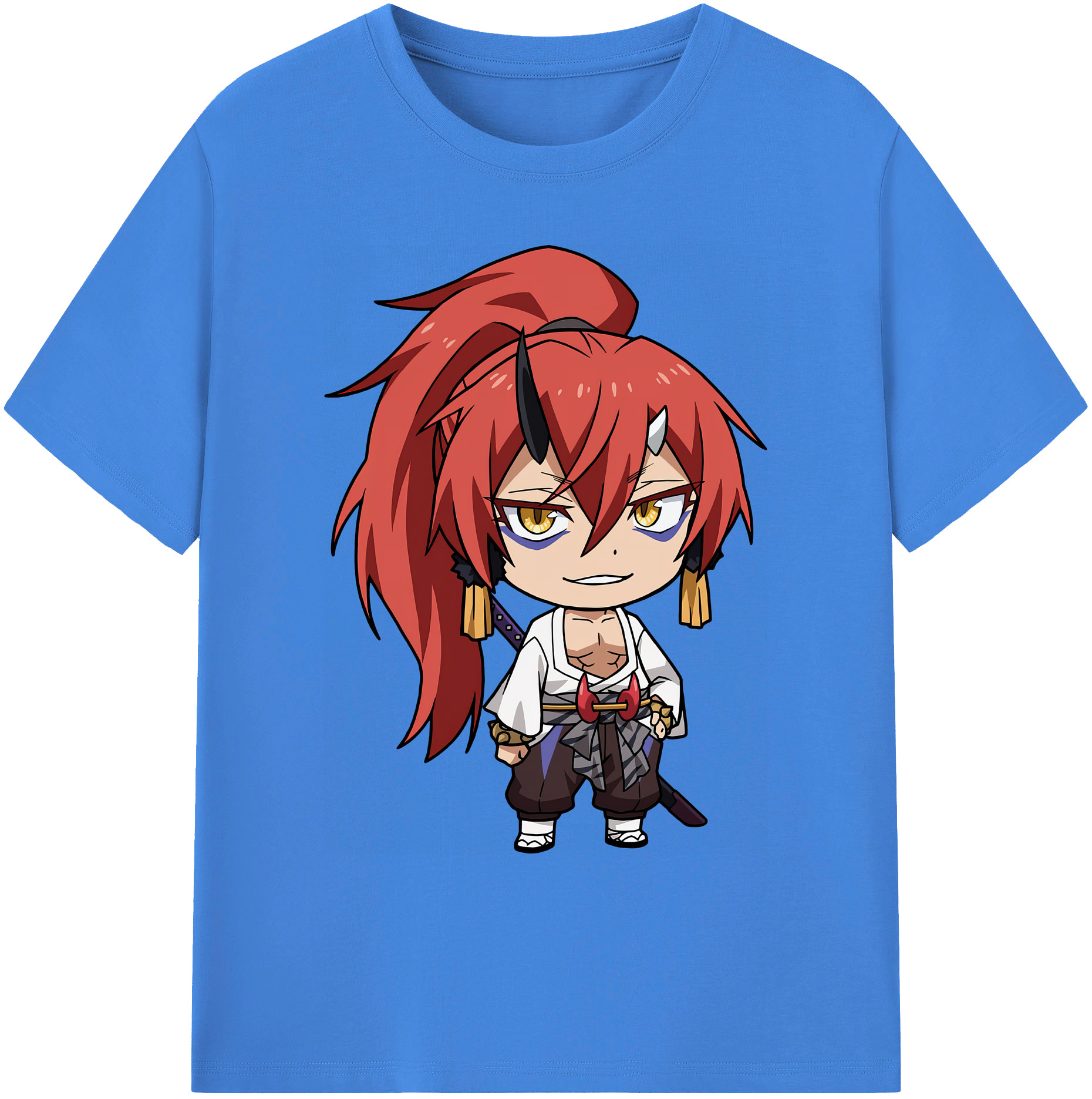 （画像用） 転スラ Regarding Reincarnated to Slime 綿100％ メンズ半袖Tシャツ｜肌触りやわらか＆通気性