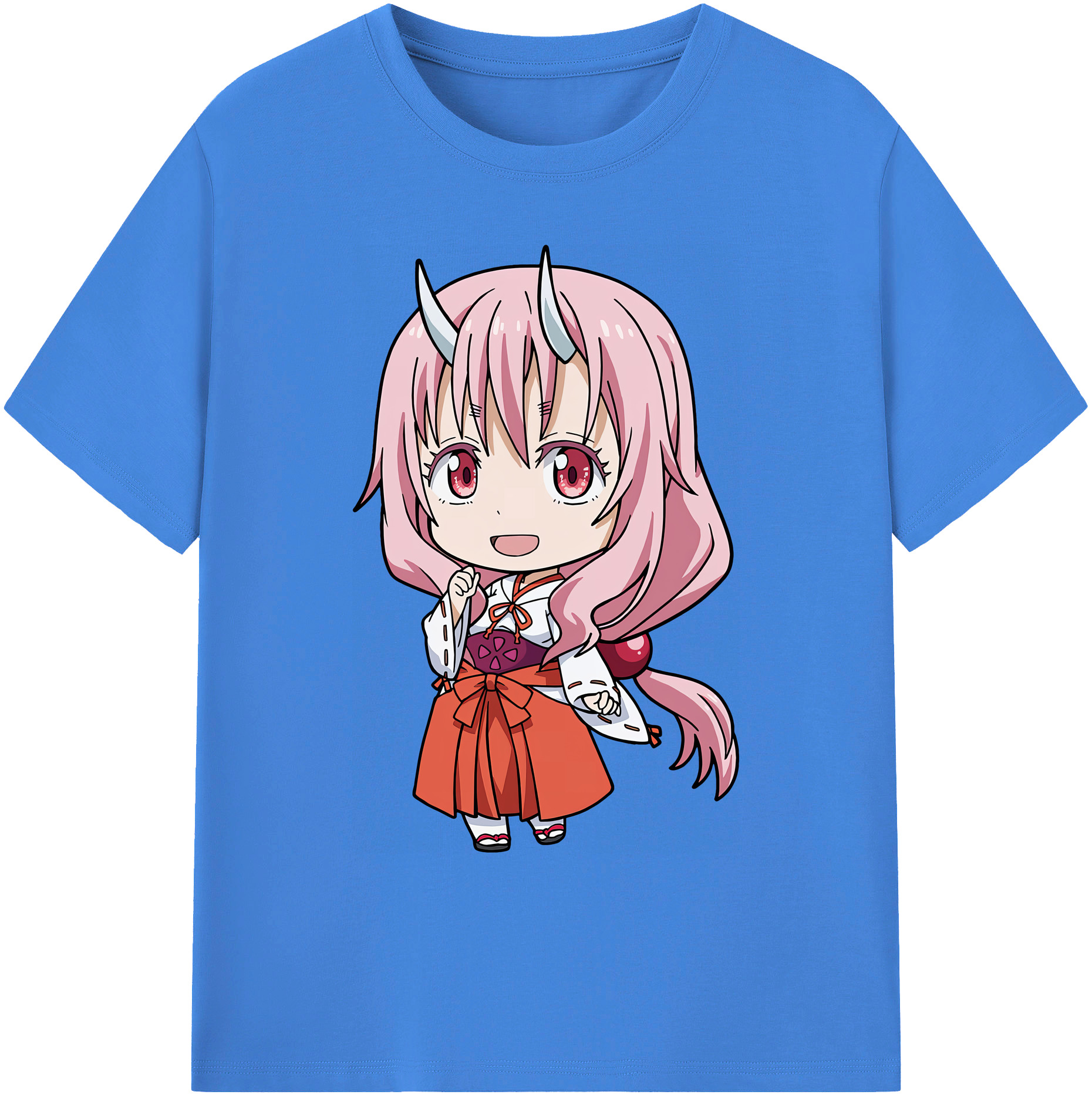 （画像用） 転スラ Regarding Reincarnated to Slime 綿100％ メンズ半袖Tシャツ｜肌触りやわらか＆通気性