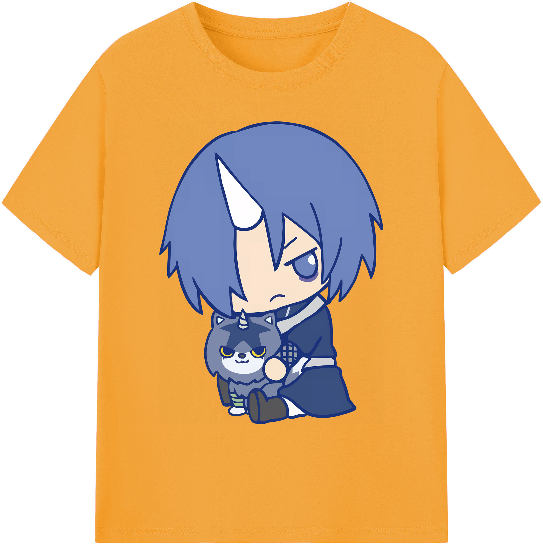 （画像用） 転スラ Regarding Reincarnated to Slime 綿100％ メンズ半袖Tシャツ｜肌触りやわらか＆通気性