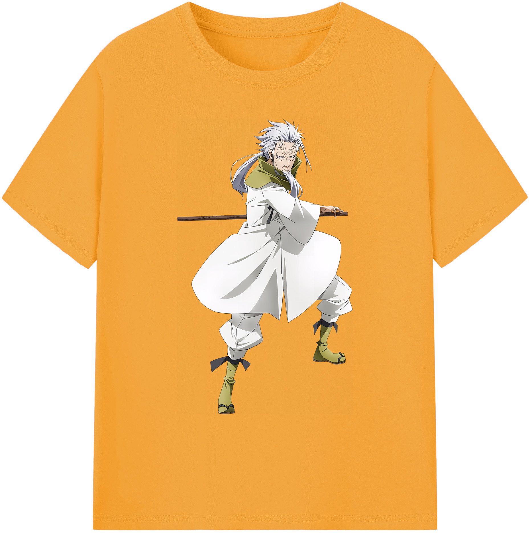 （画像用） 転スラ Regarding Reincarnated to Slime 綿100％ メンズ半袖Tシャツ｜肌触りやわらか＆通気性