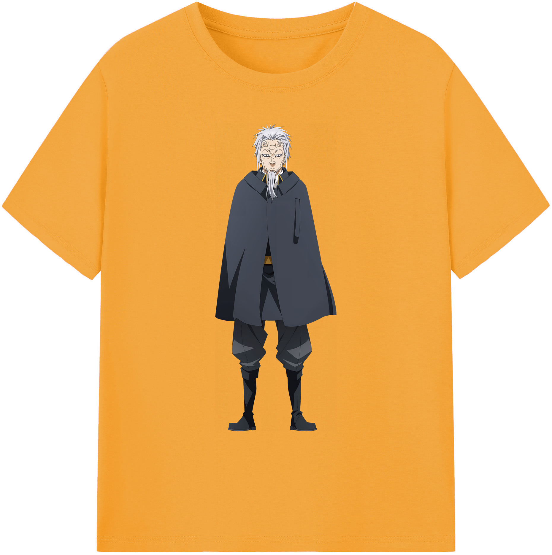 （画像用） 転スラ Regarding Reincarnated to Slime 綿100％ メンズ半袖Tシャツ｜肌触りやわらか＆通気性