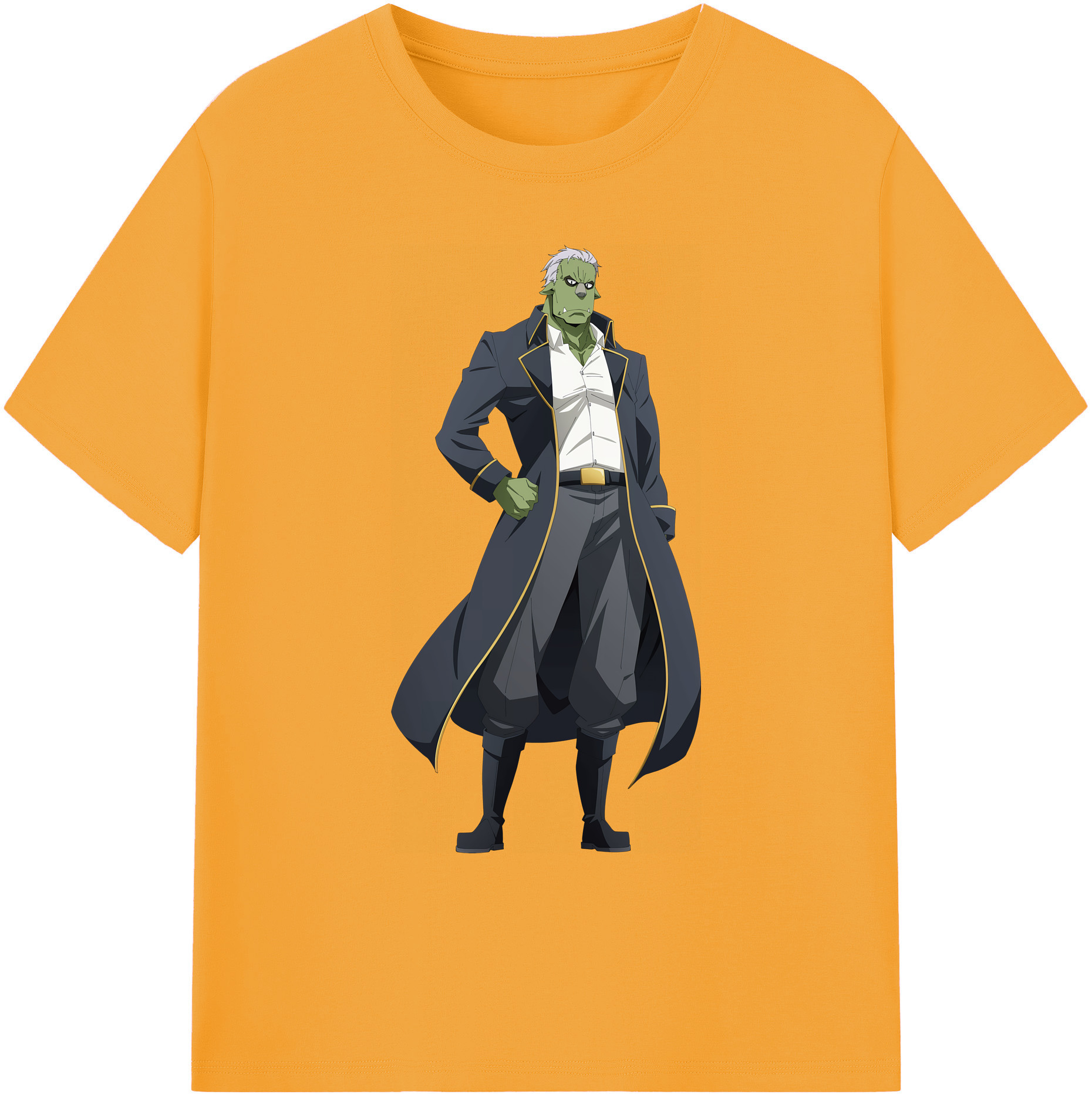 （画像用） 転スラ Regarding Reincarnated to Slime 綿100％ メンズ半袖Tシャツ｜肌触りやわらか＆通気性
