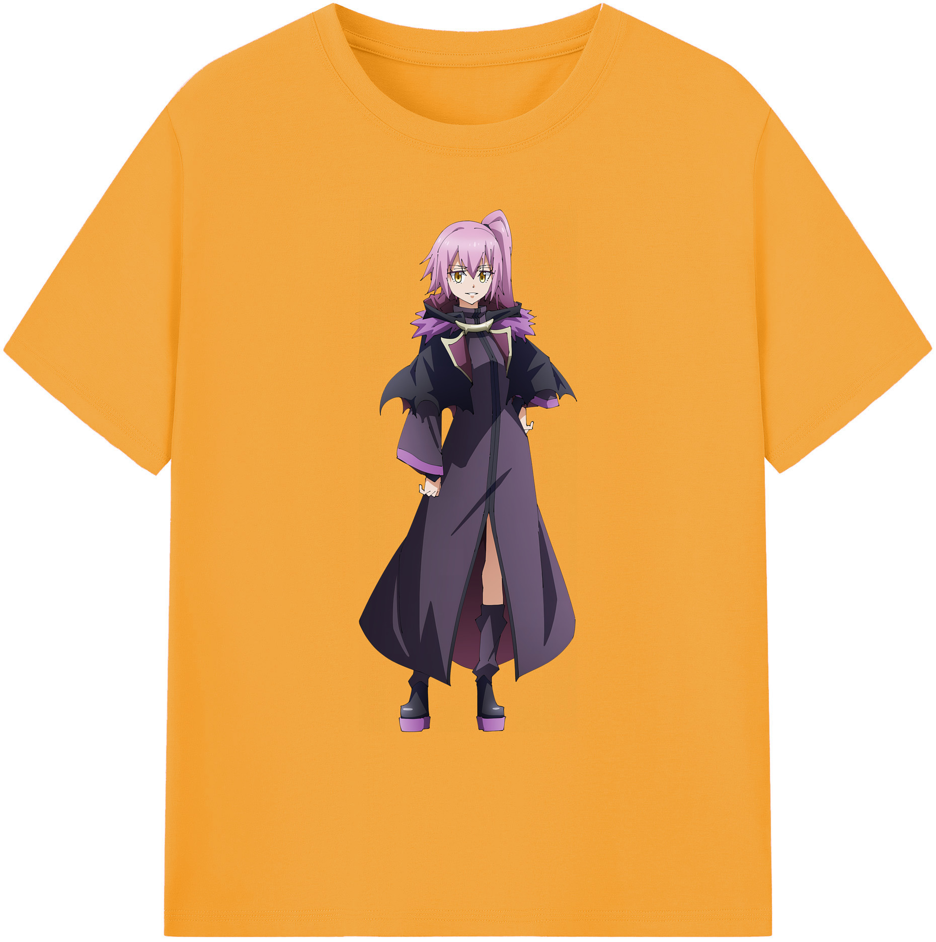 （画像用） 転スラ Regarding Reincarnated to Slime 綿100％ メンズ半袖Tシャツ｜肌触りやわらか＆通気性