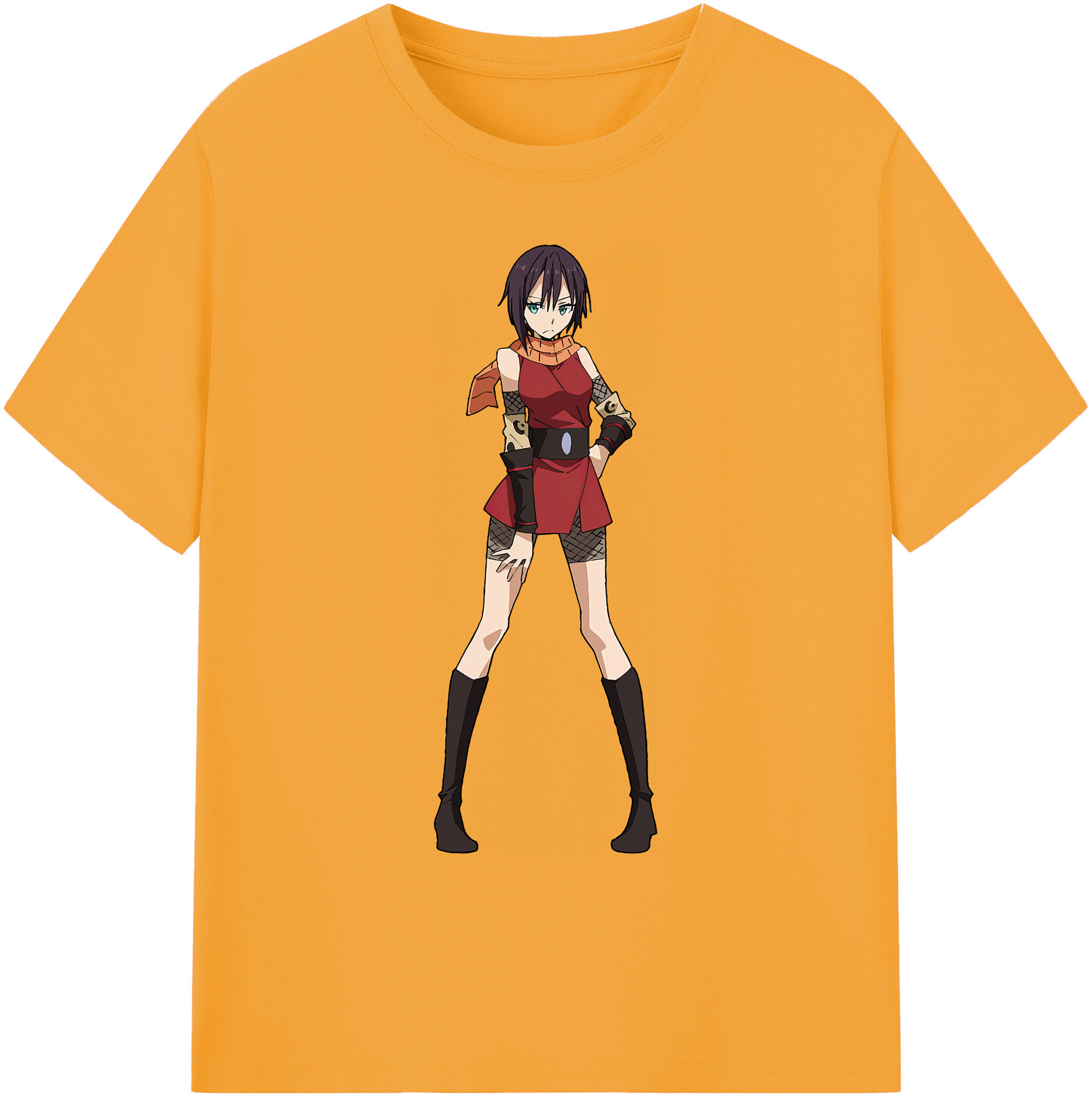 （画像用） 転スラ Regarding Reincarnated to Slime 綿100％ メンズ半袖Tシャツ｜肌触りやわらか＆通気性