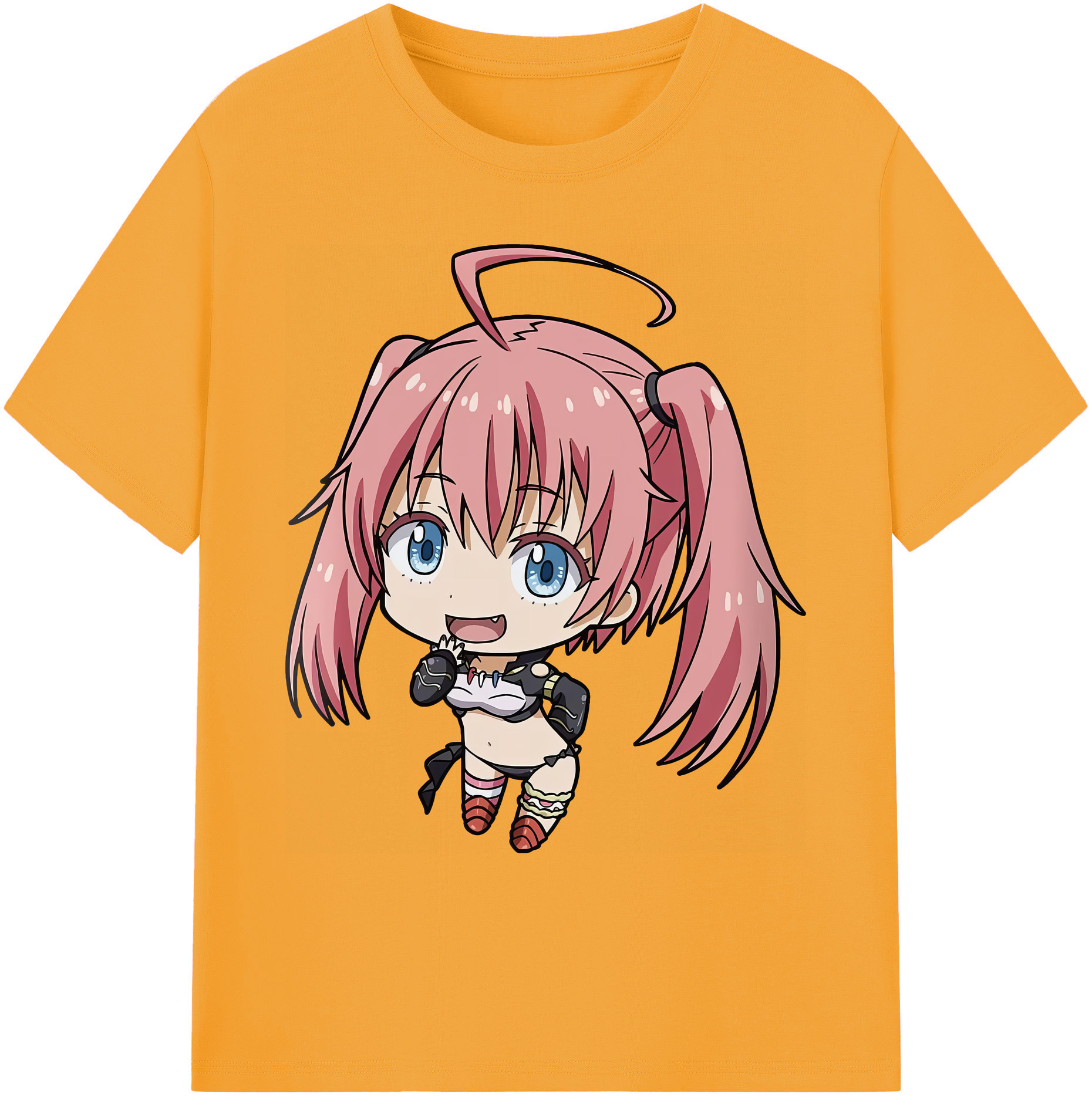 （画像用） 転スラ Regarding Reincarnated to Slime 綿100％ メンズ半袖Tシャツ｜肌触りやわらか＆通気性