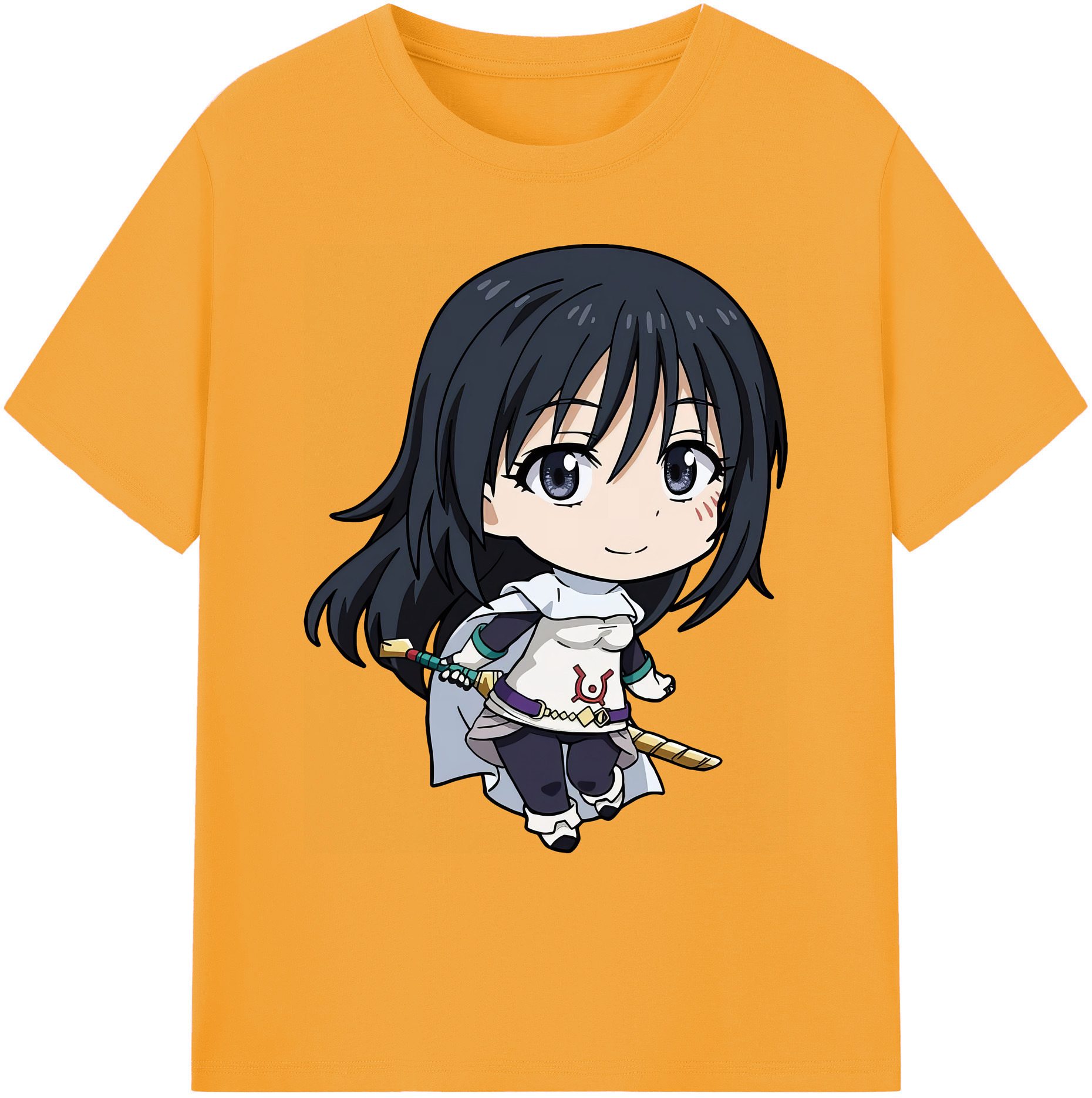 （画像用） 転スラ Regarding Reincarnated to Slime 綿100％ メンズ半袖Tシャツ｜肌触りやわらか＆通気性