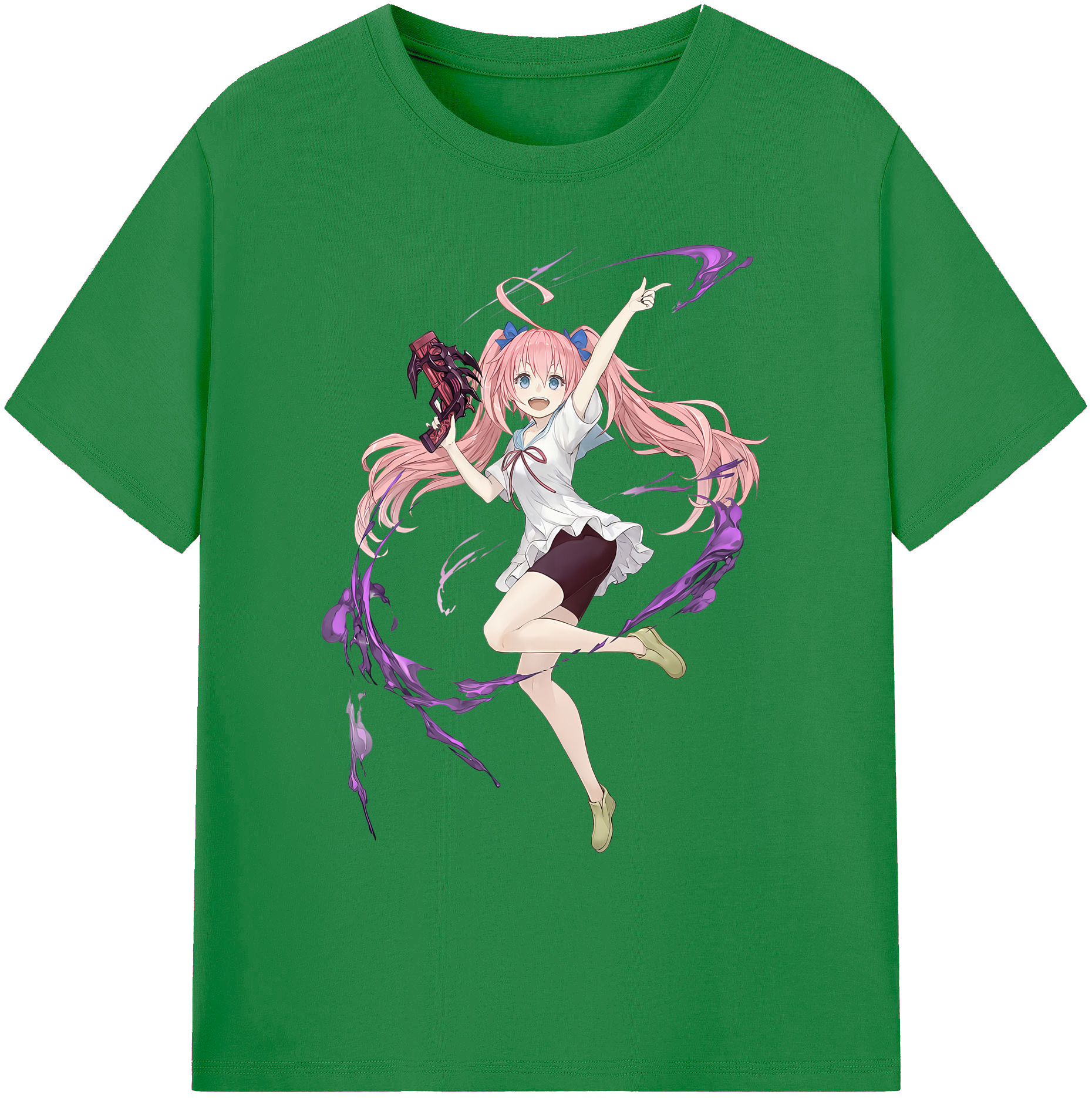 （画像用） 転スラ Regarding Reincarnated to Slime 綿100％ メンズ半袖Tシャツ｜肌触りやわらか＆通気性