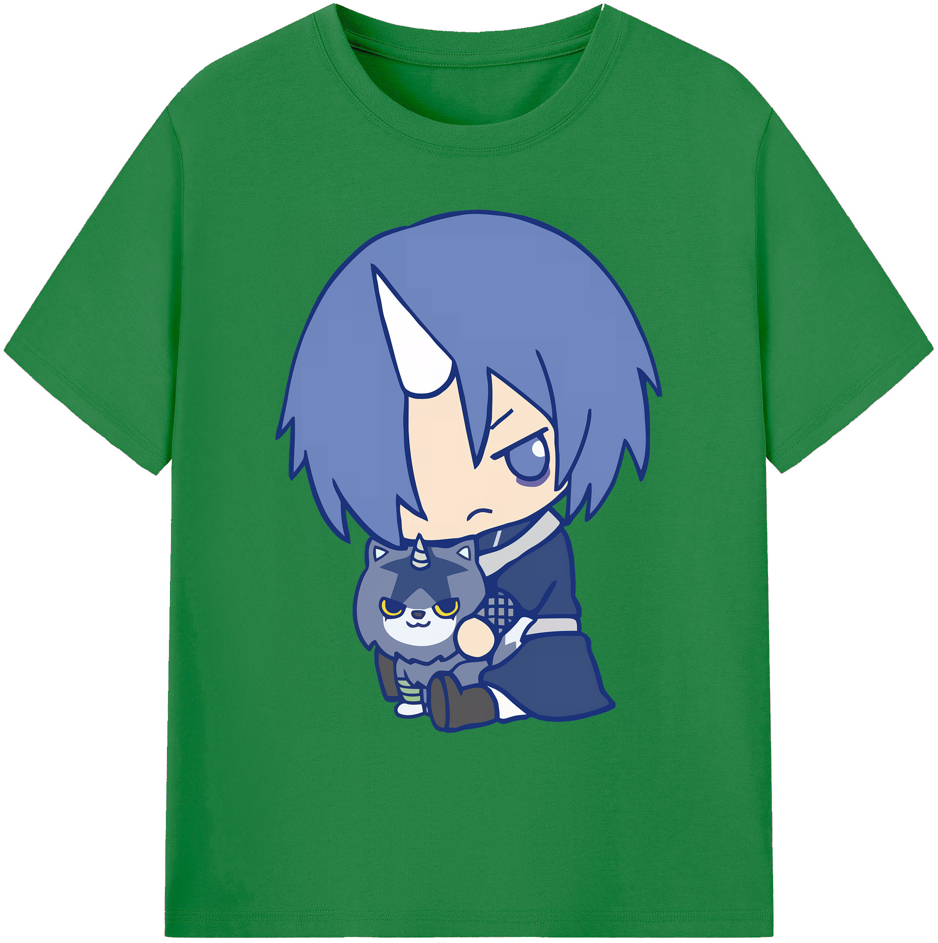 （画像用） 転スラ Regarding Reincarnated to Slime 綿100％ メンズ半袖Tシャツ｜肌触りやわらか＆通気性