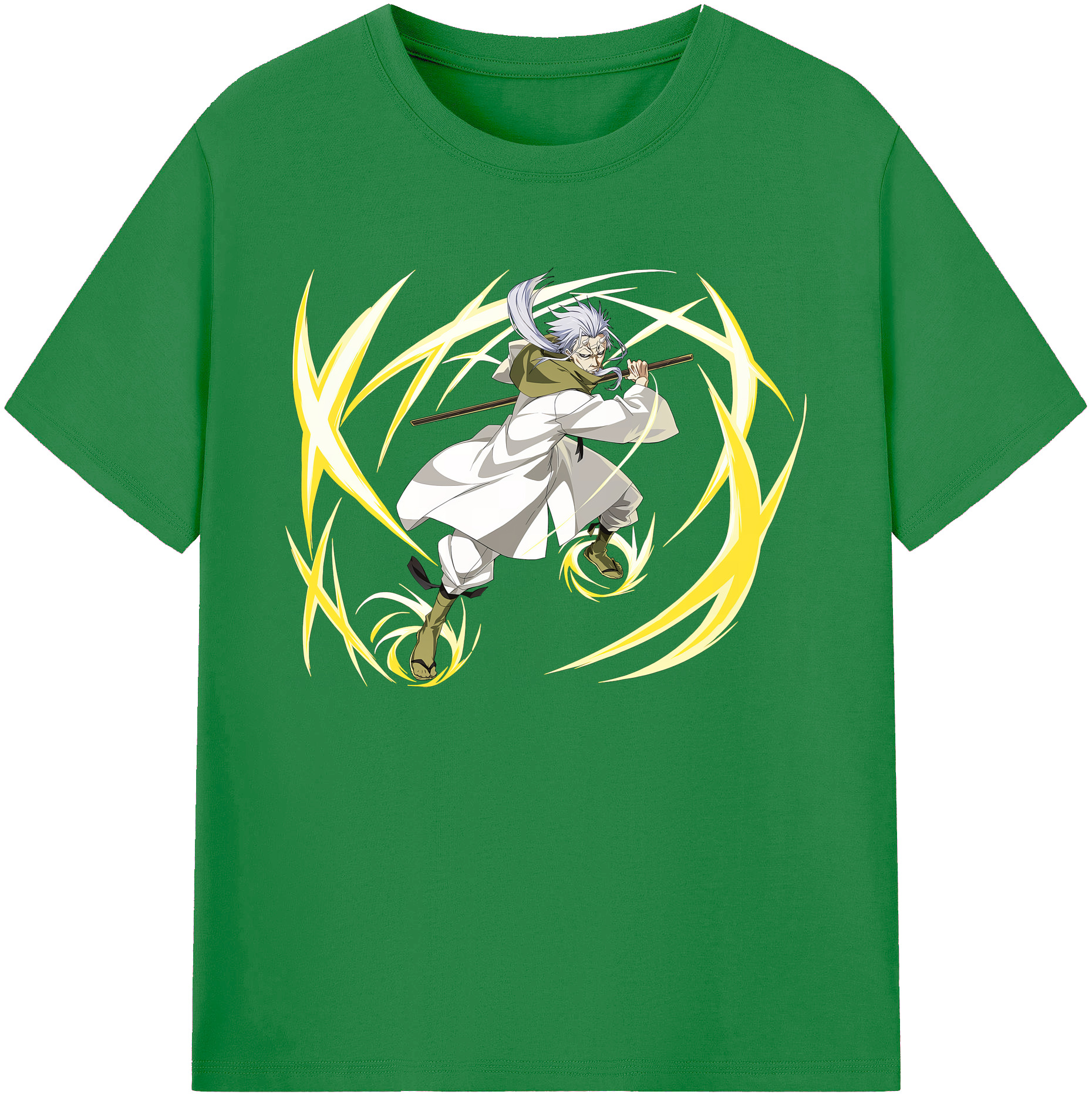 （画像用） 転スラ Regarding Reincarnated to Slime 綿100％ メンズ半袖Tシャツ｜肌触りやわらか＆通気性